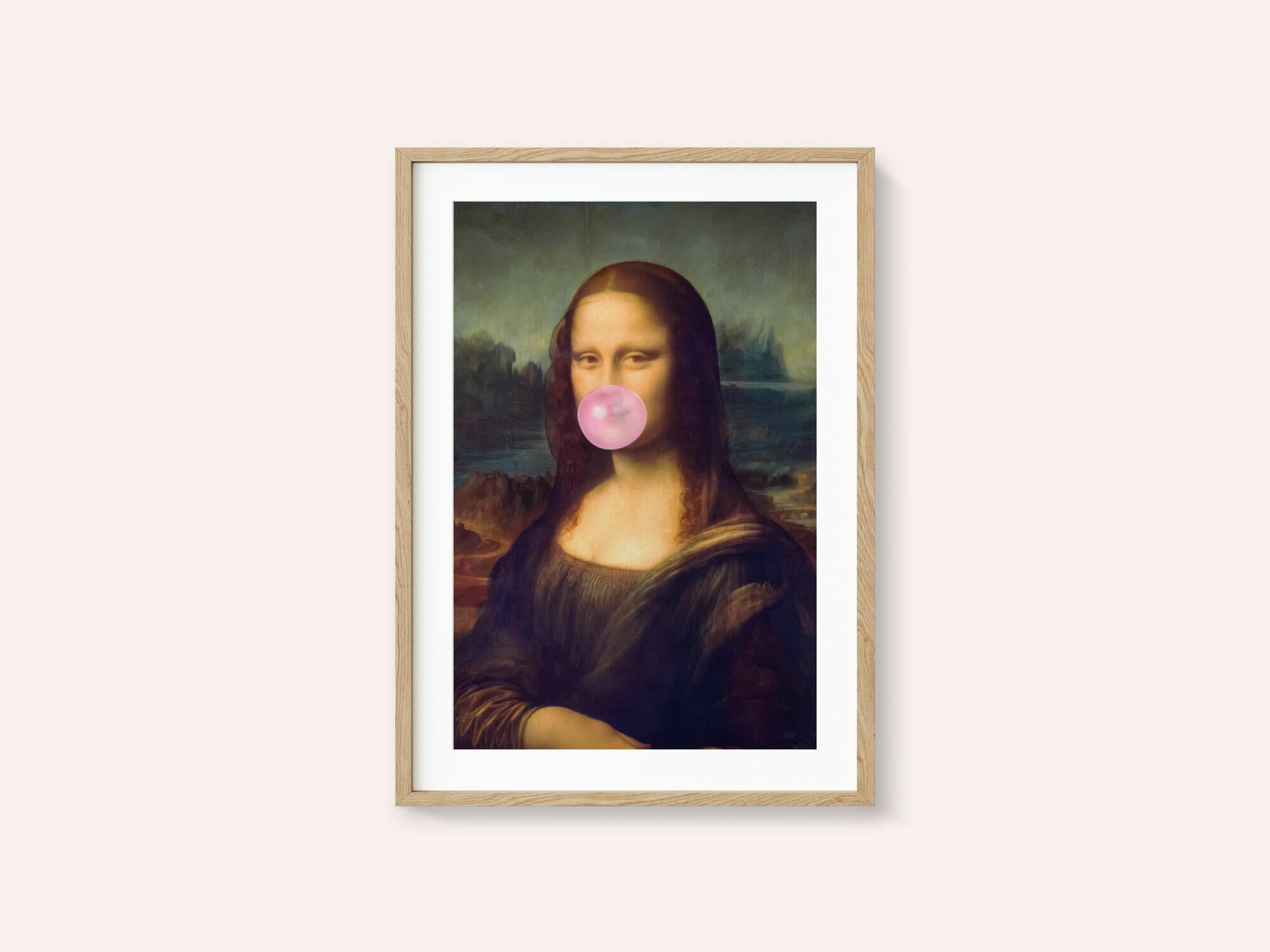 Mona Lisa Bubble Gum
