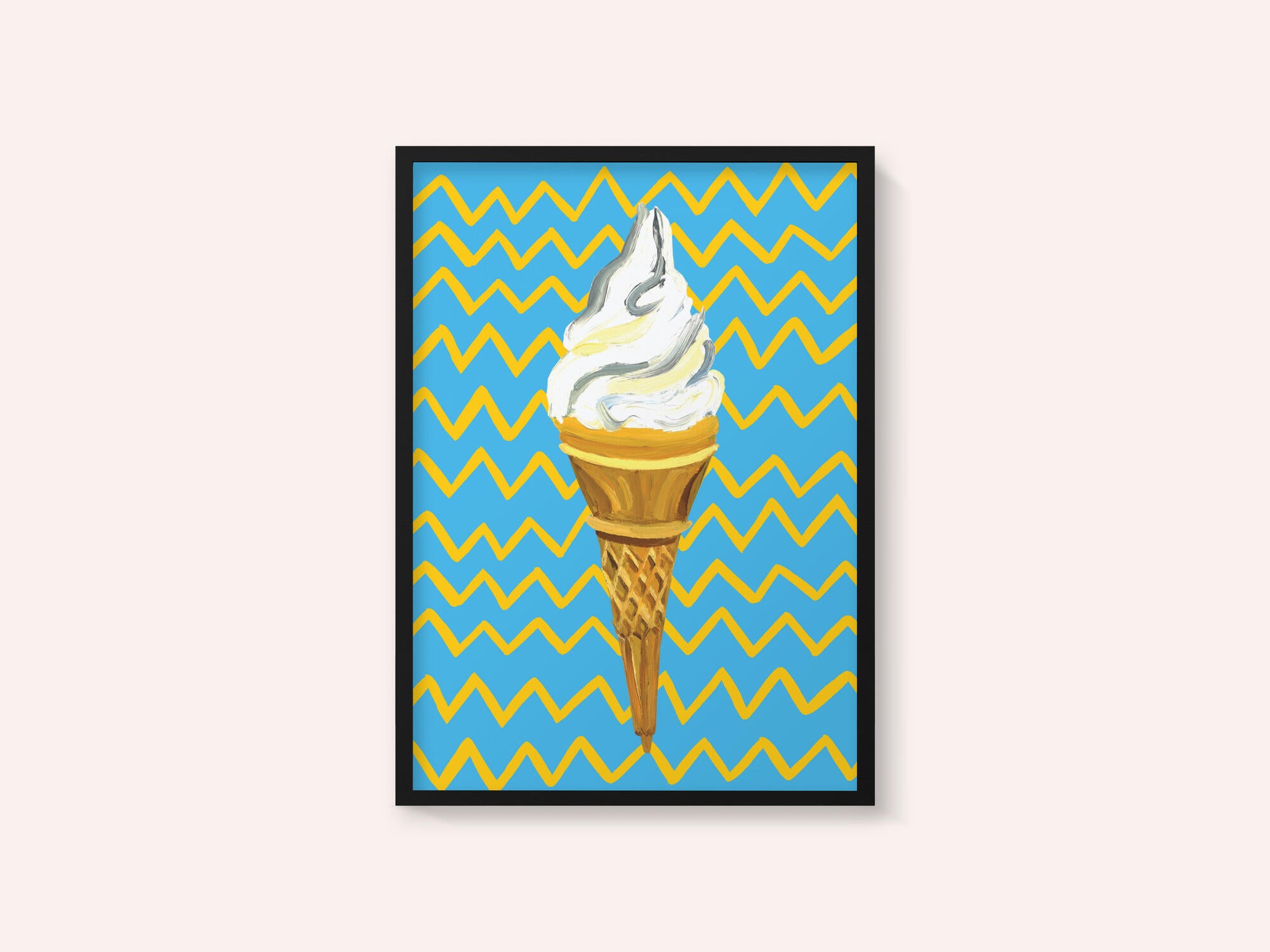 Ice Cream Blue