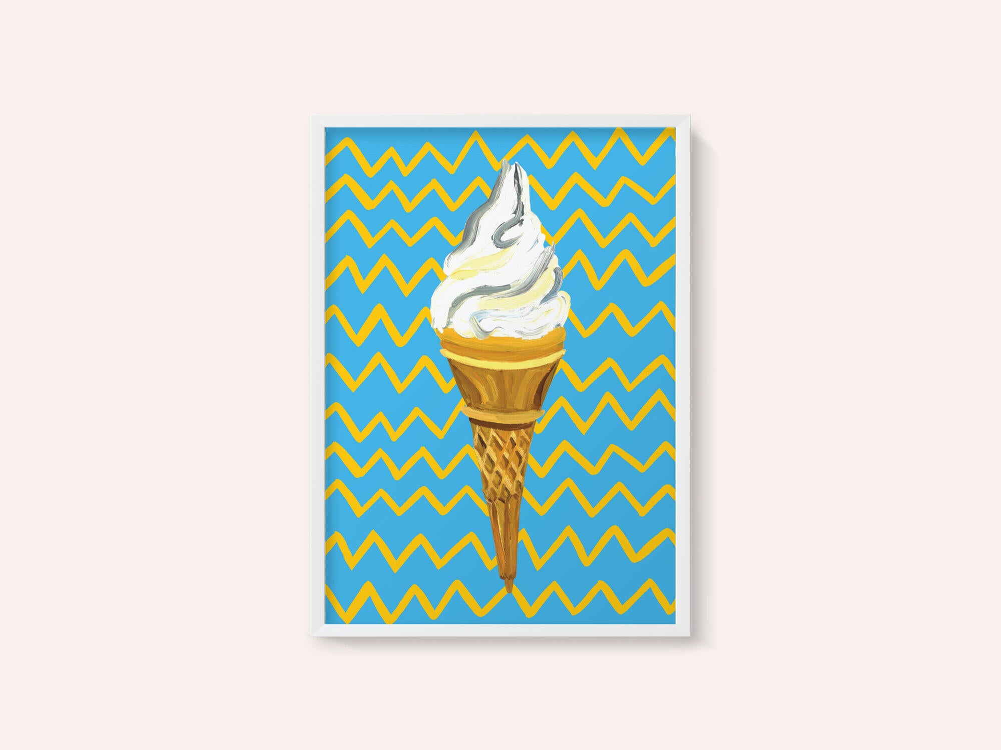 Ice Cream Blue