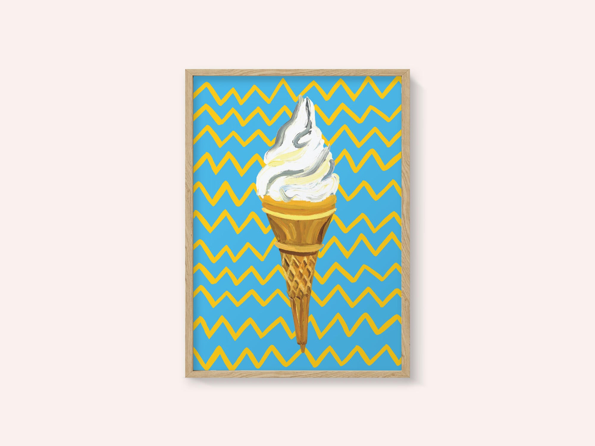 Ice Cream Blue