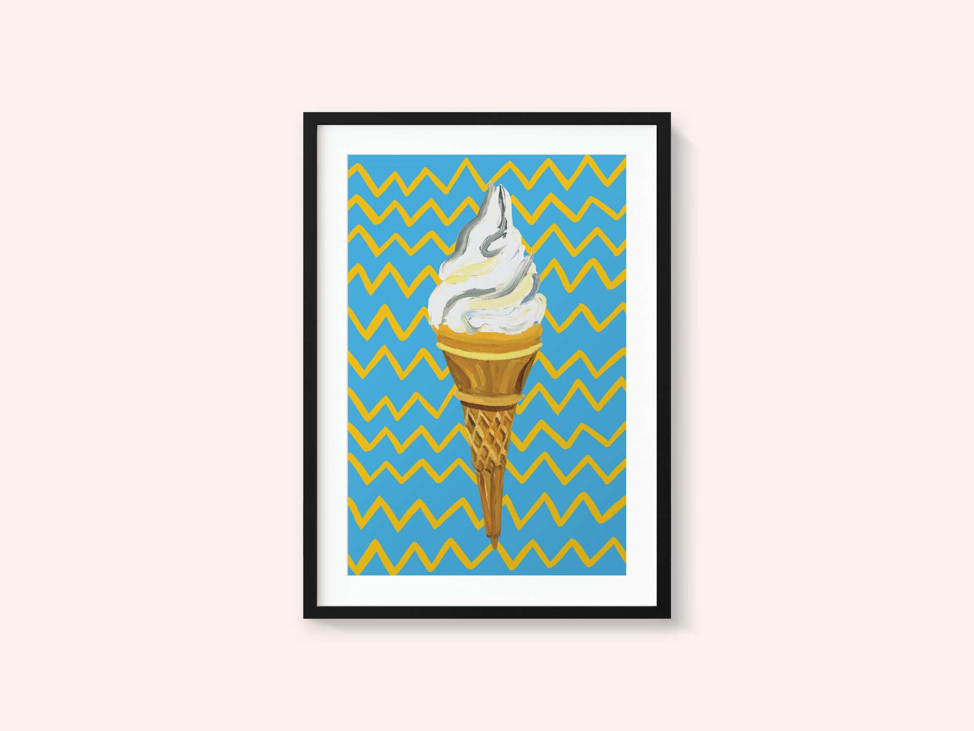 Ice Cream Blue