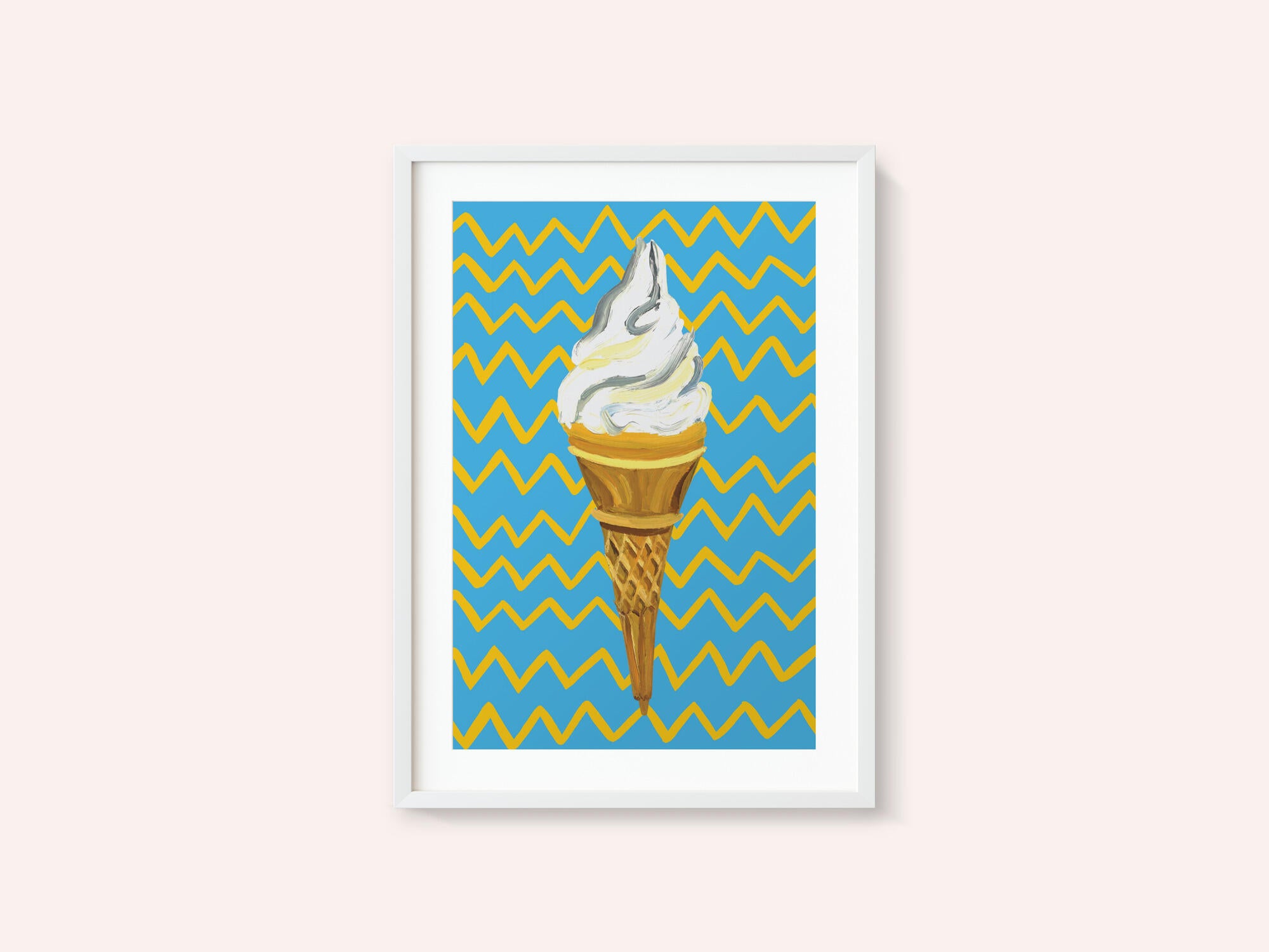 Ice Cream Blue