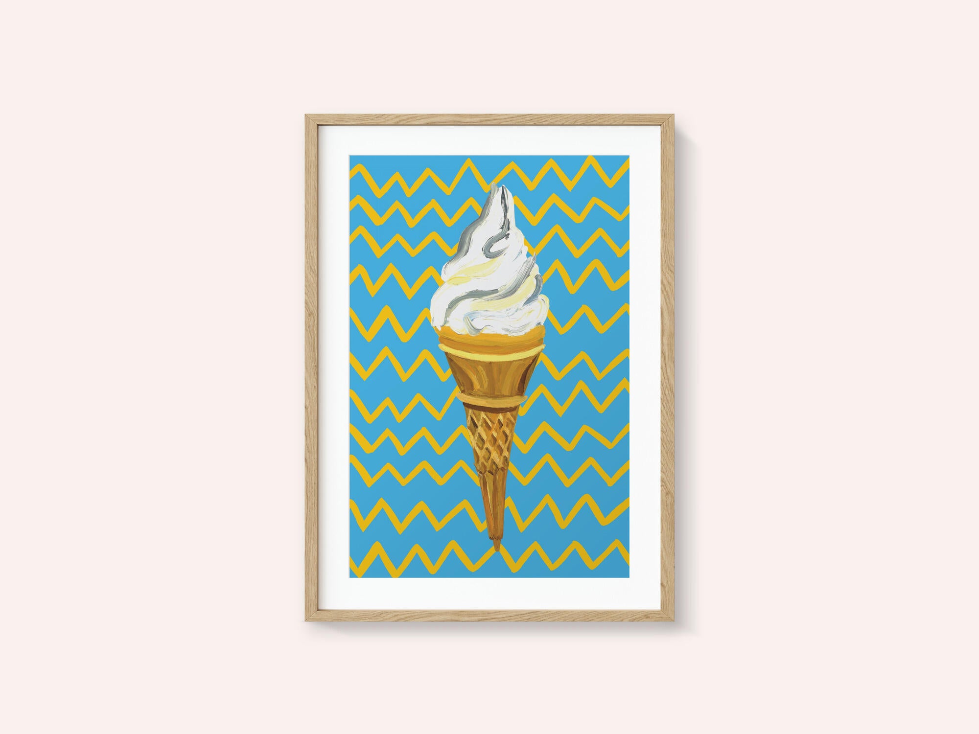 Ice Cream Blue