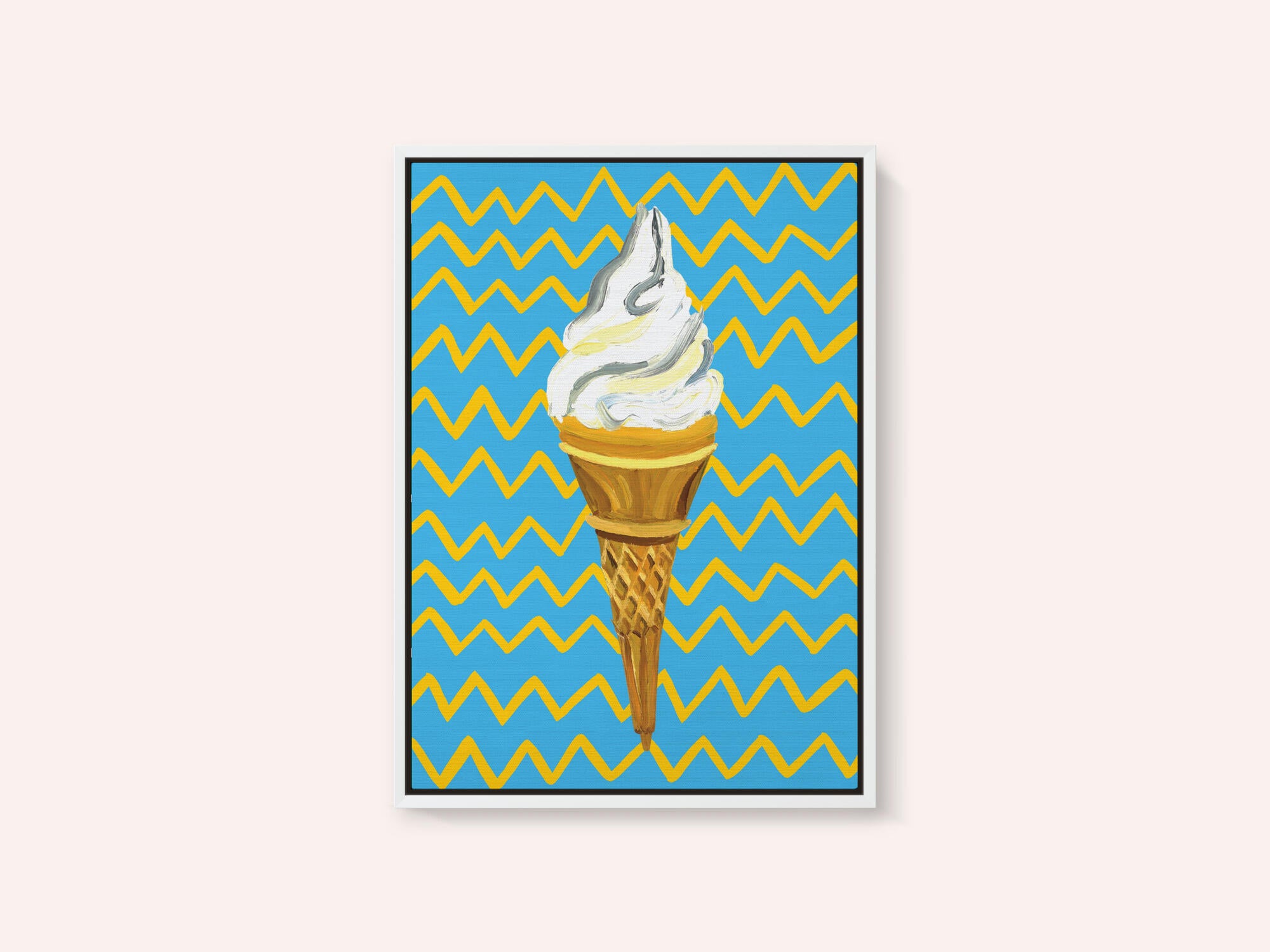Ice Cream Blue