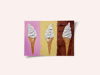 Ice Creams On Neapolitan