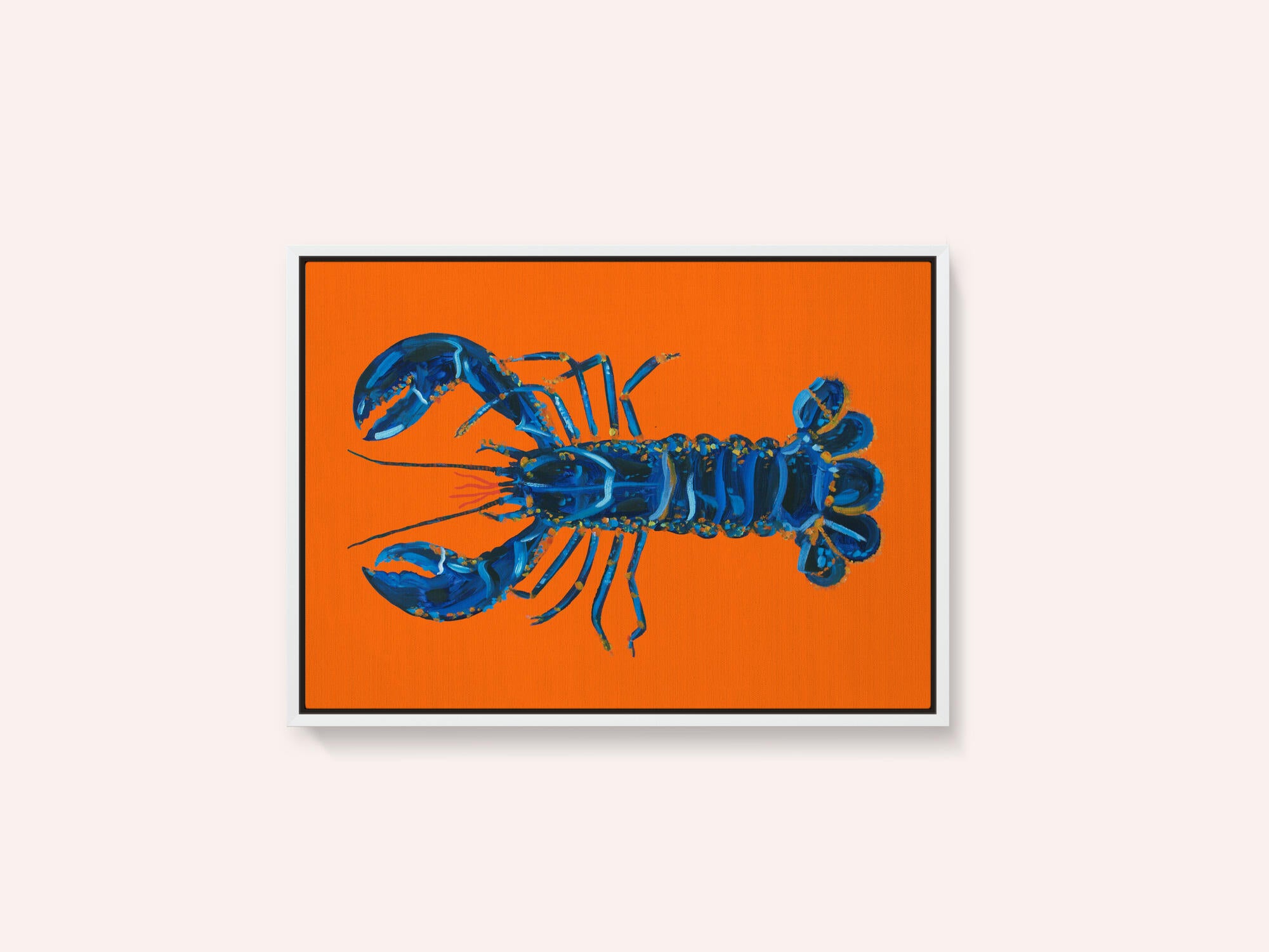 Lobster On Orange