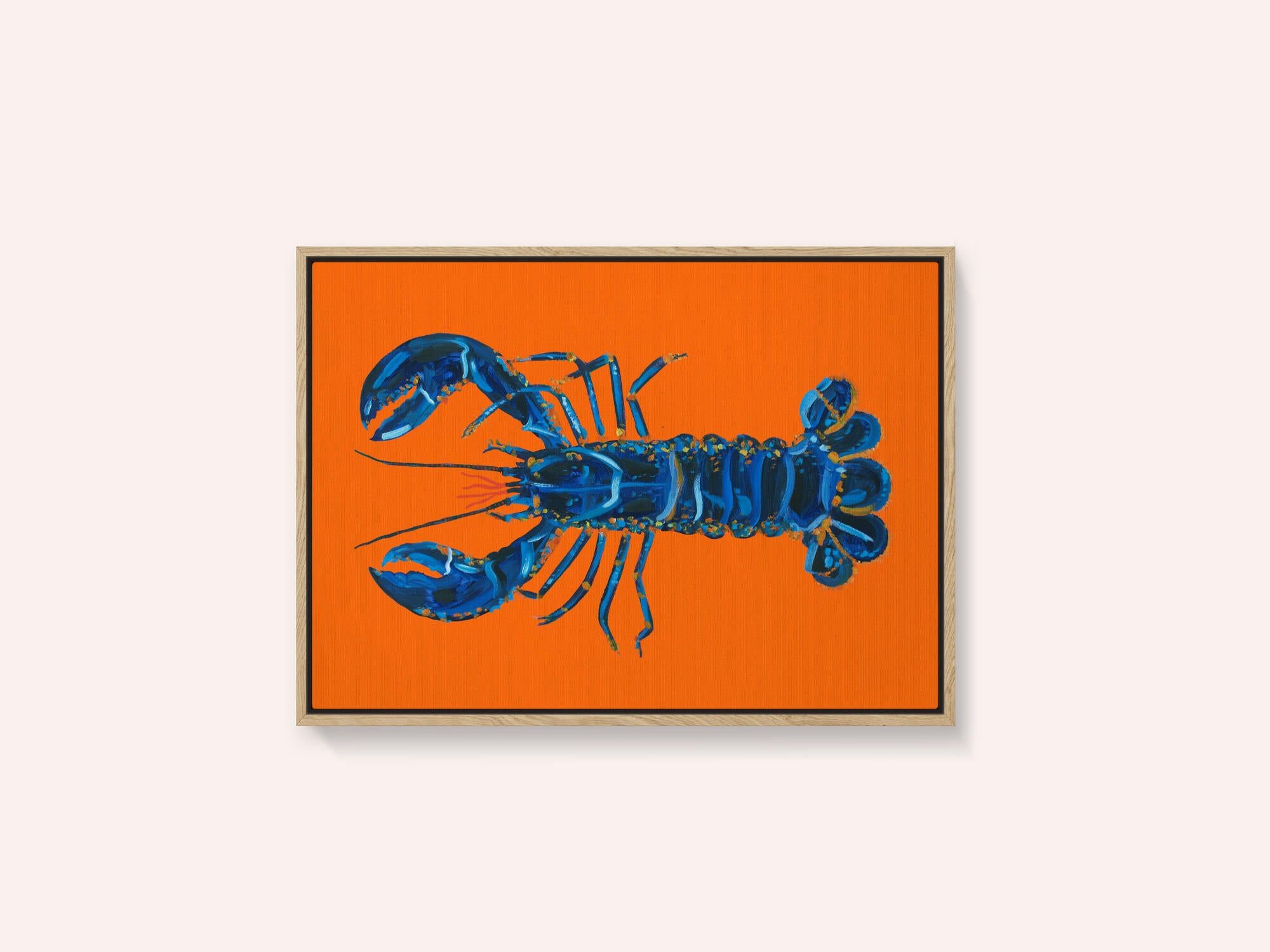 Lobster On Orange