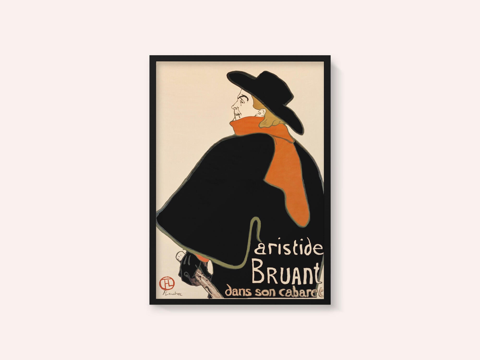 Aristide Bruant In His Cabaret (1893)