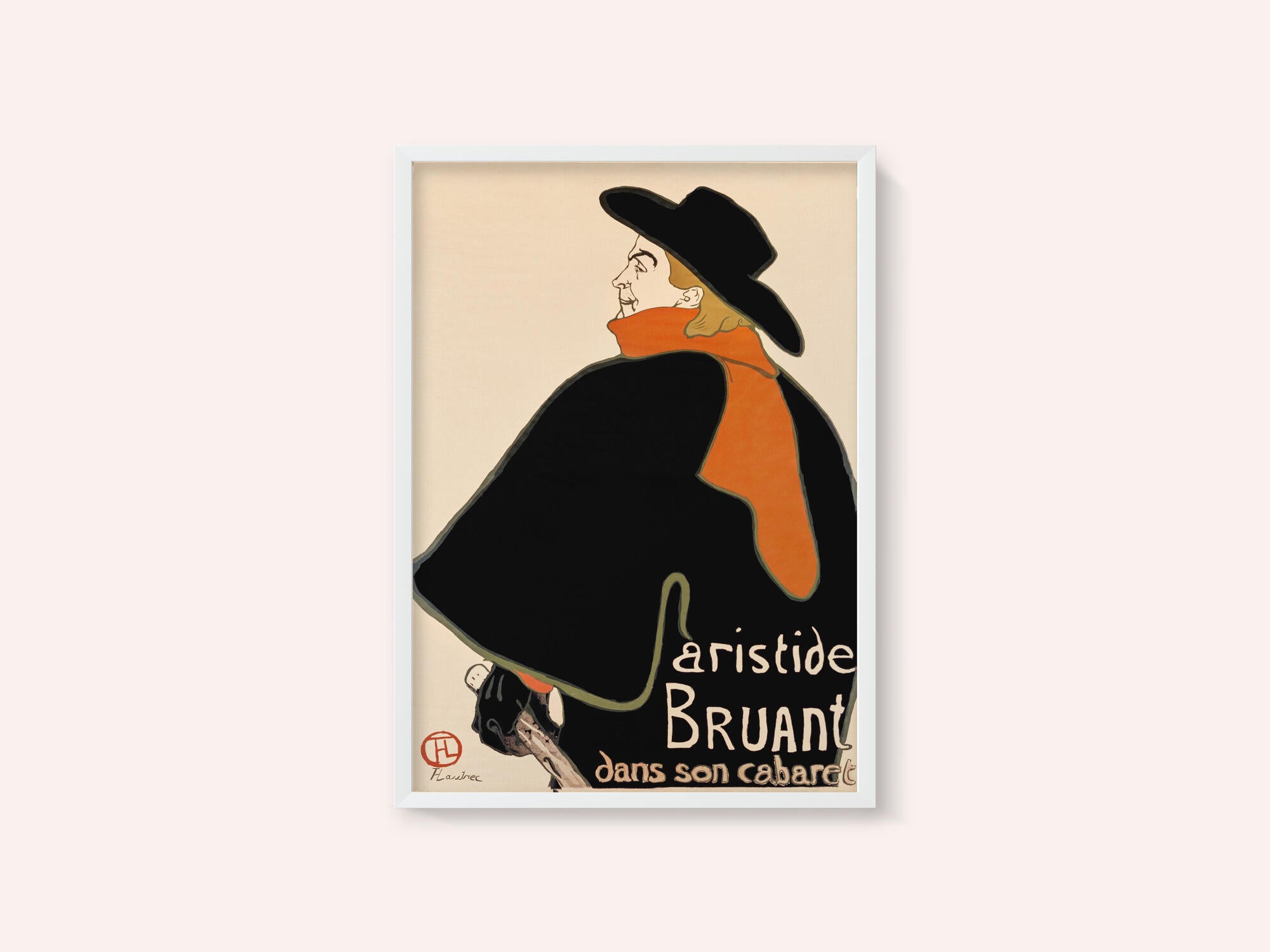Aristide Bruant In His Cabaret (1893)