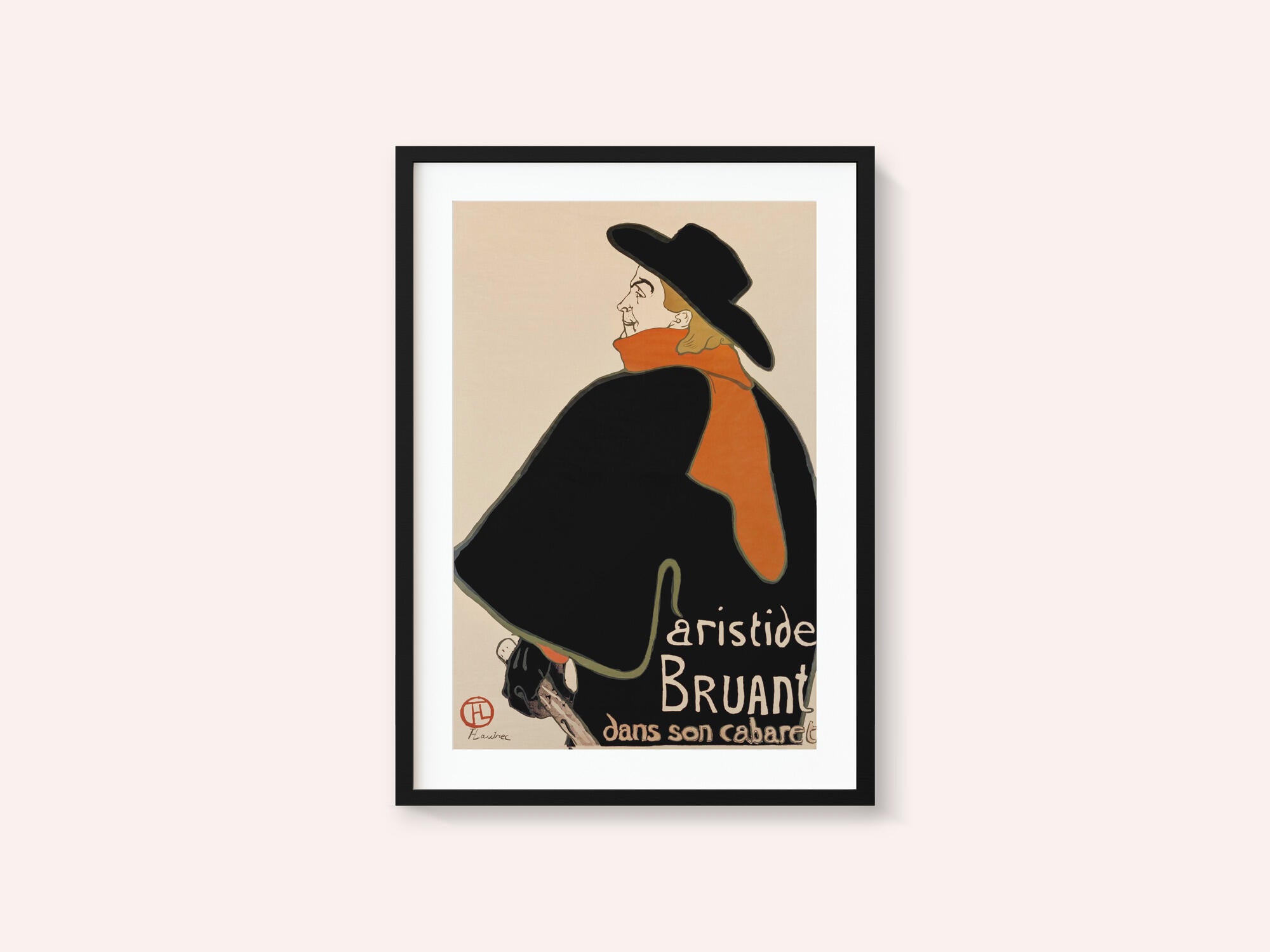 Aristide Bruant In His Cabaret (1893)