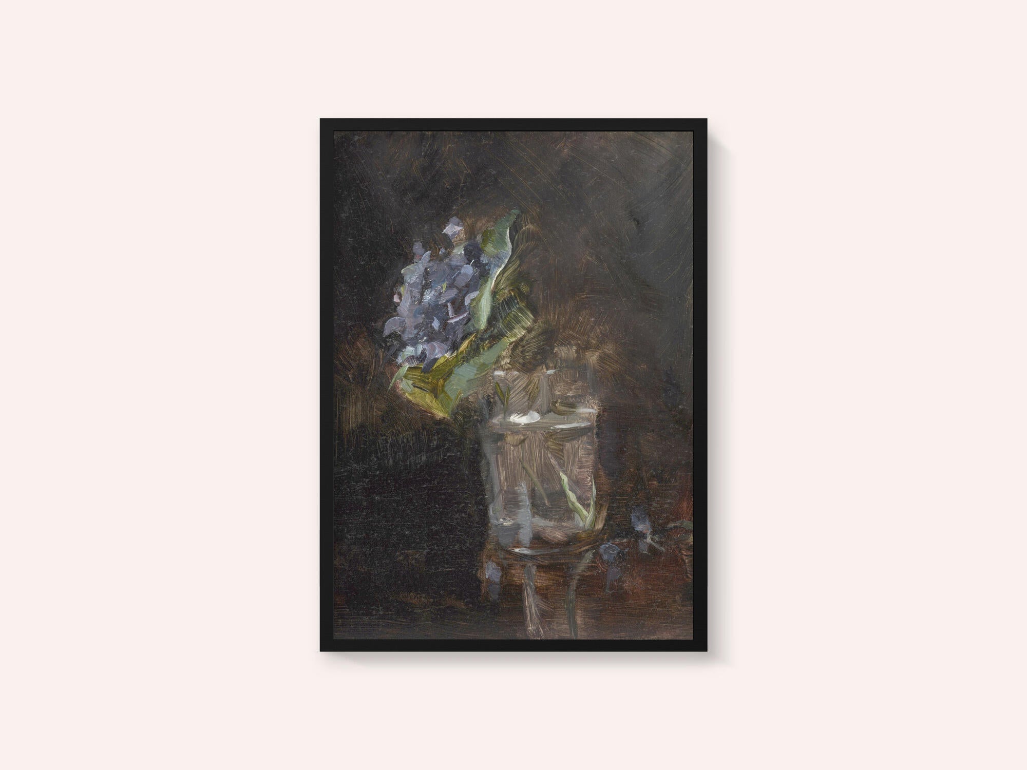 Bouquet of Violets In a Vase (1882)