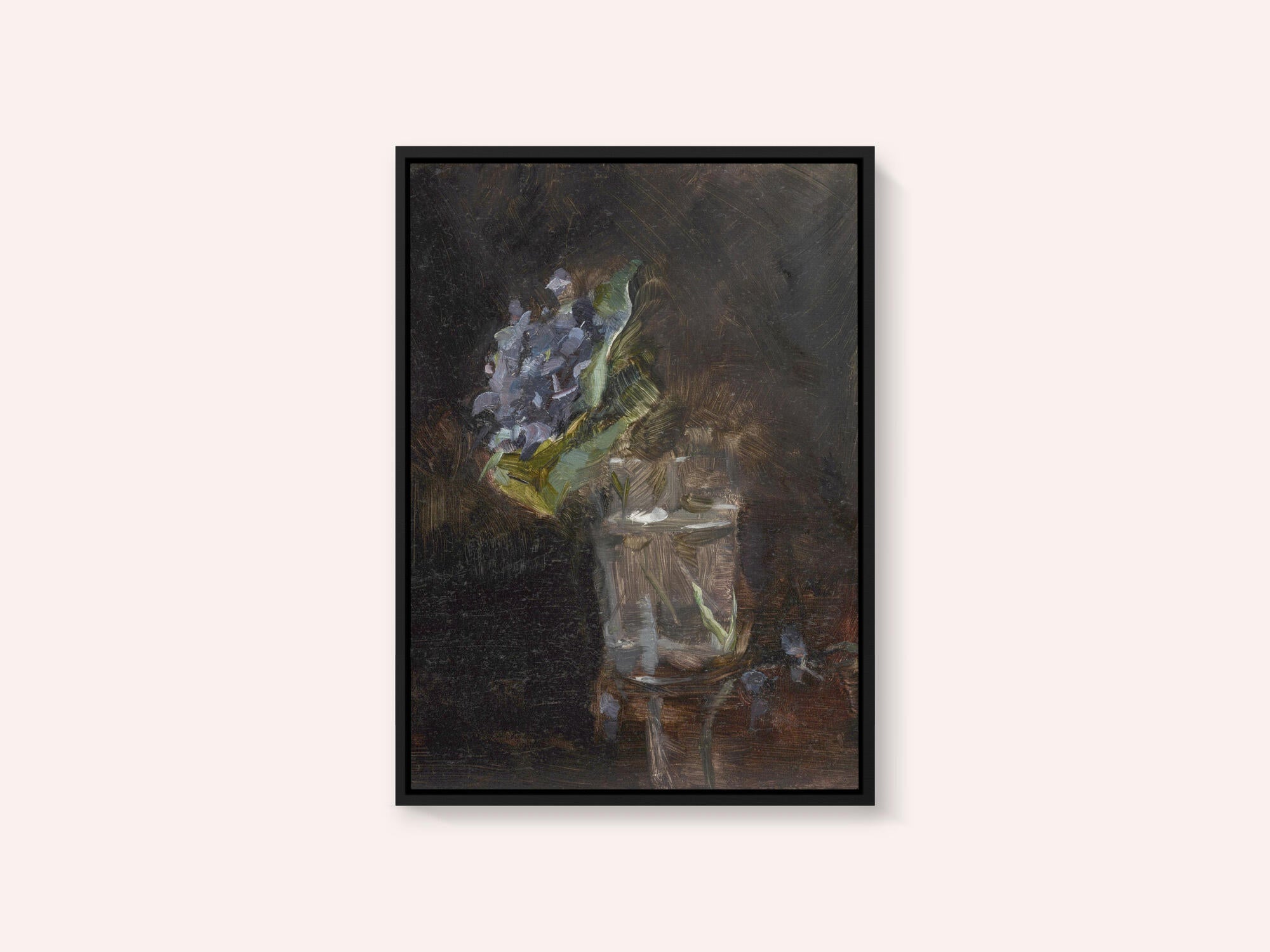 Bouquet of Violets In a Vase (1882)