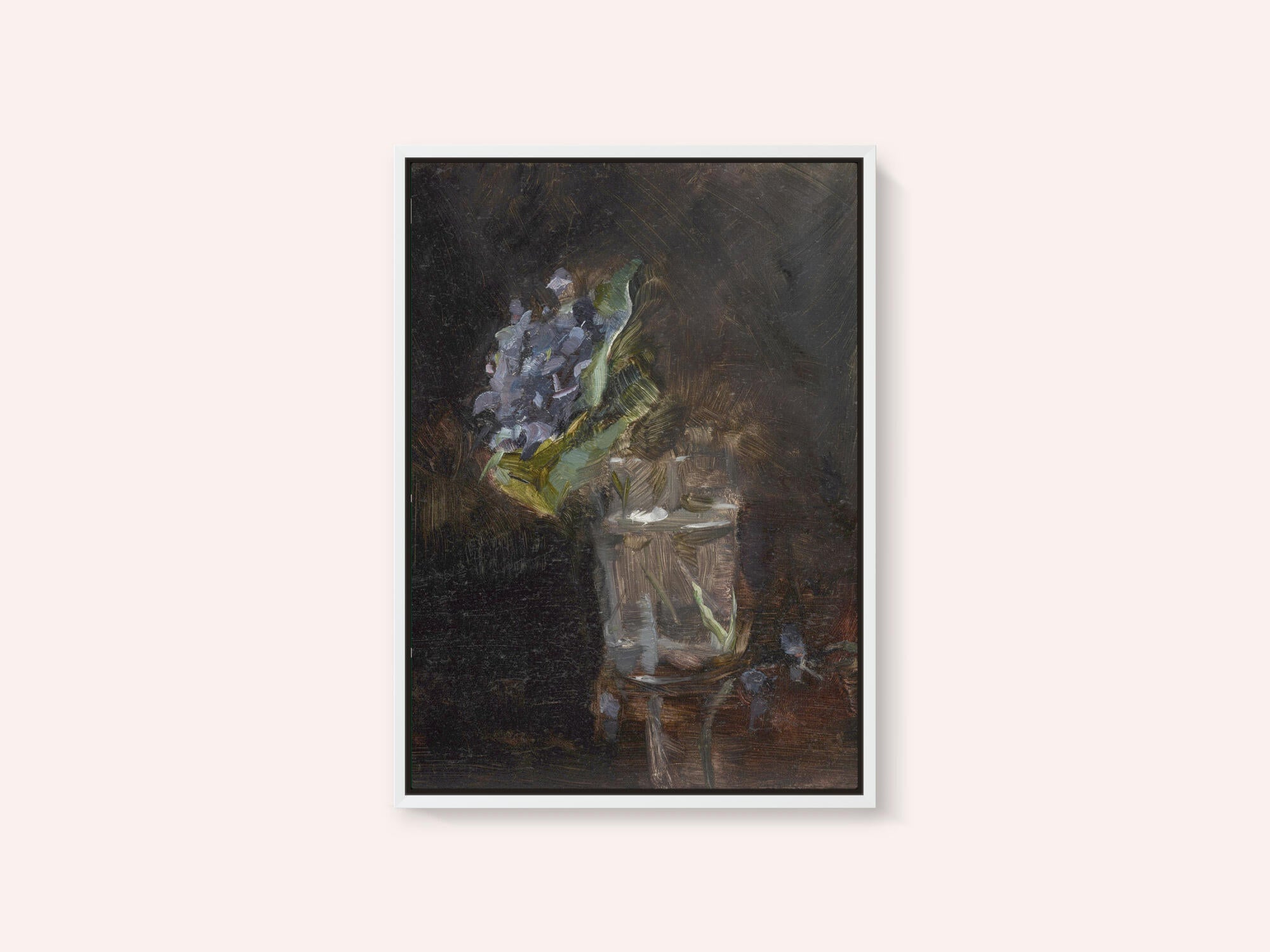 Bouquet of Violets In a Vase (1882)