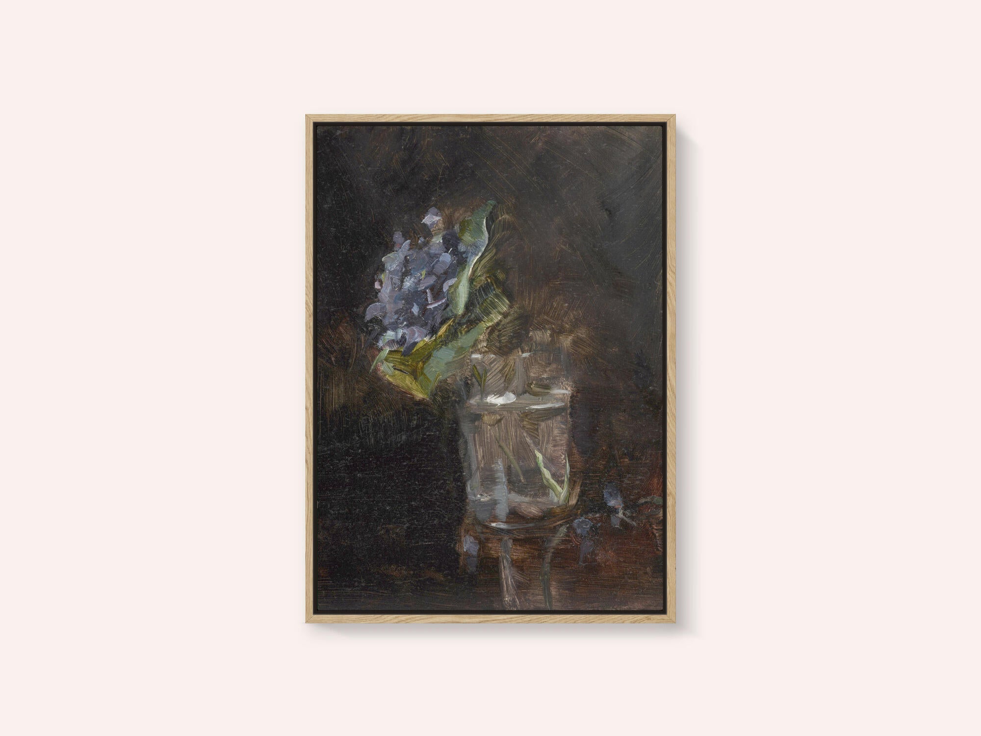 Bouquet of Violets In a Vase (1882)