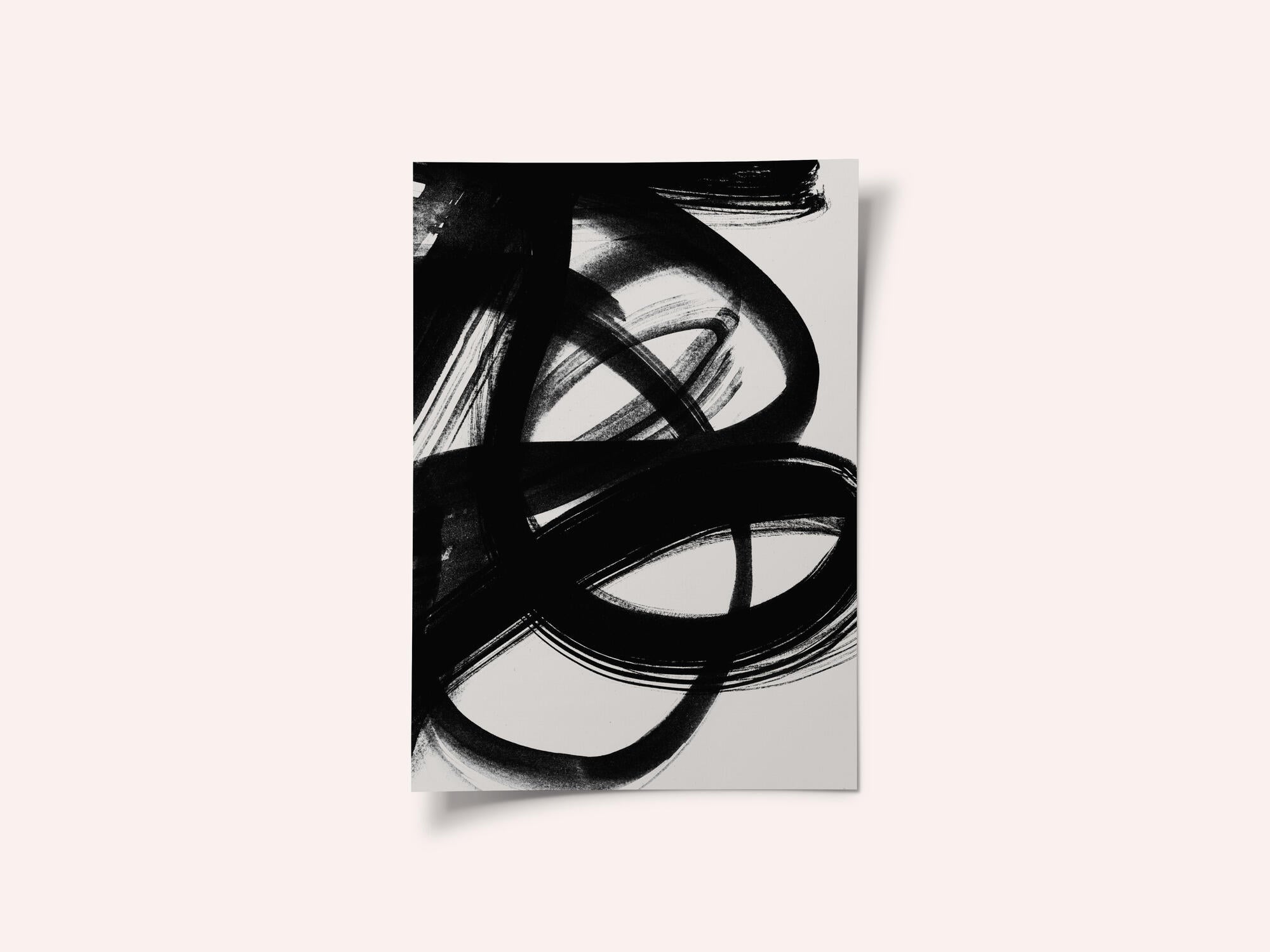 Abstract Brush Strokes 5 A1