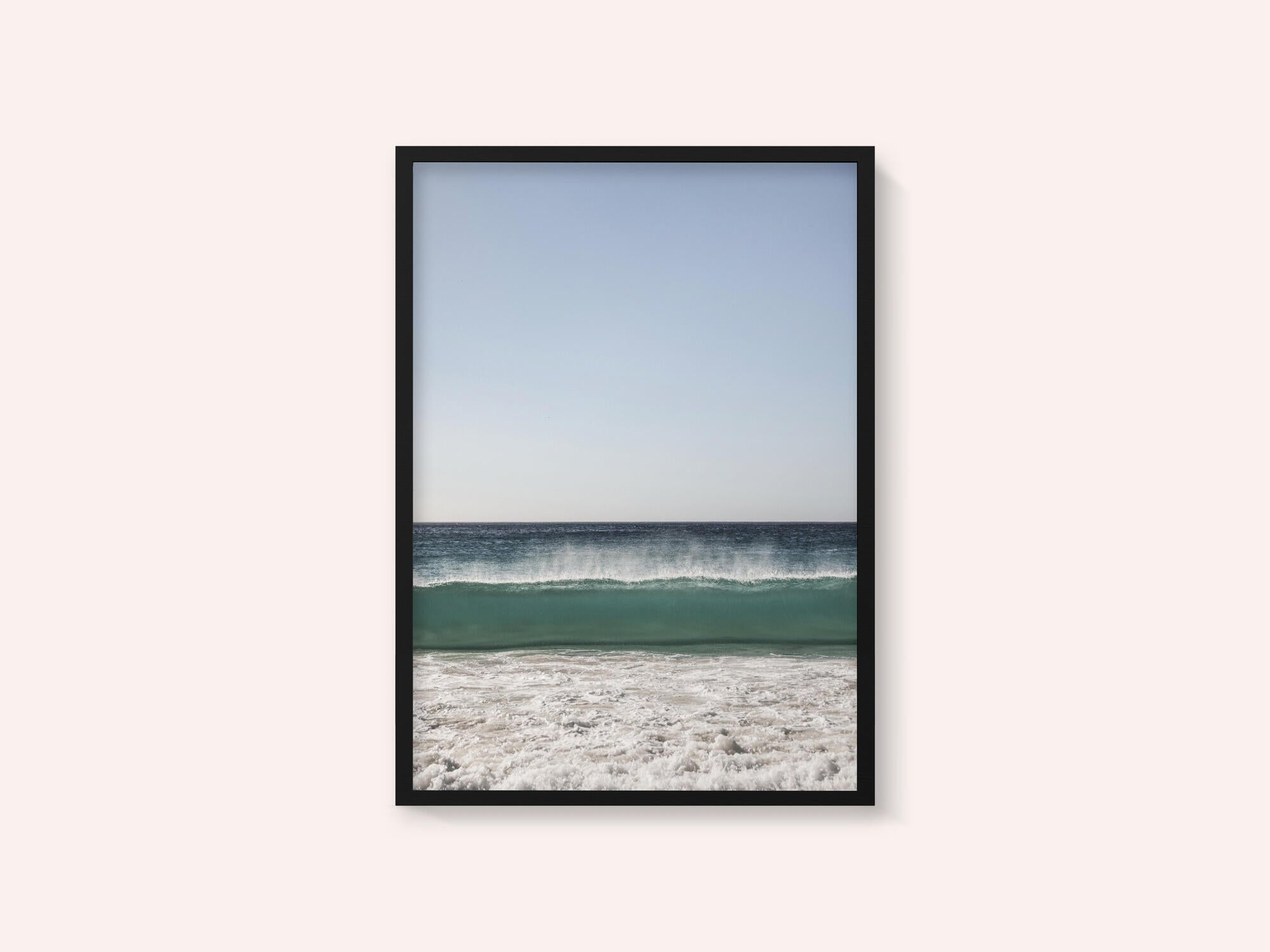 Ocean Landscape With Waves