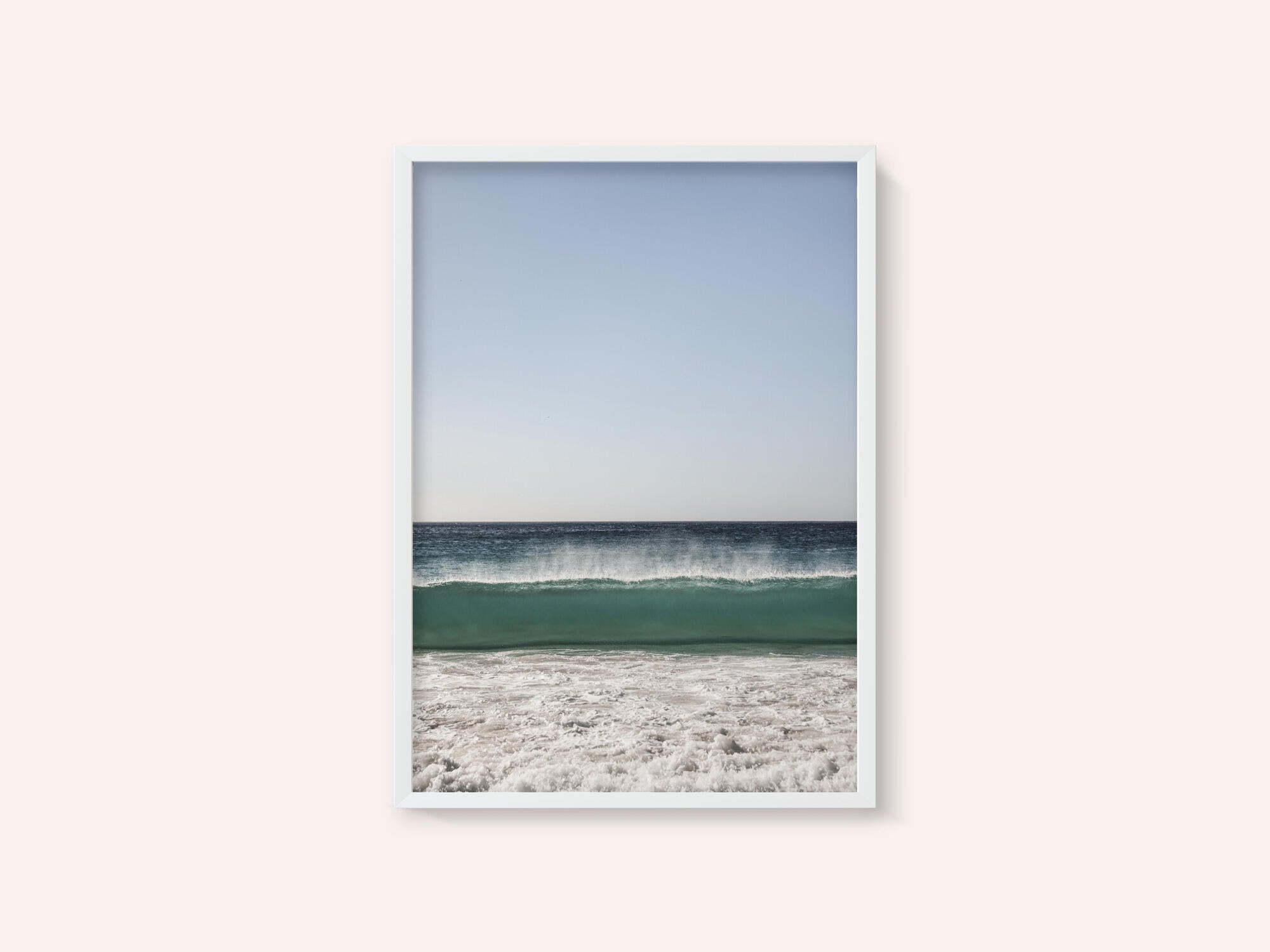 Ocean Landscape With Waves