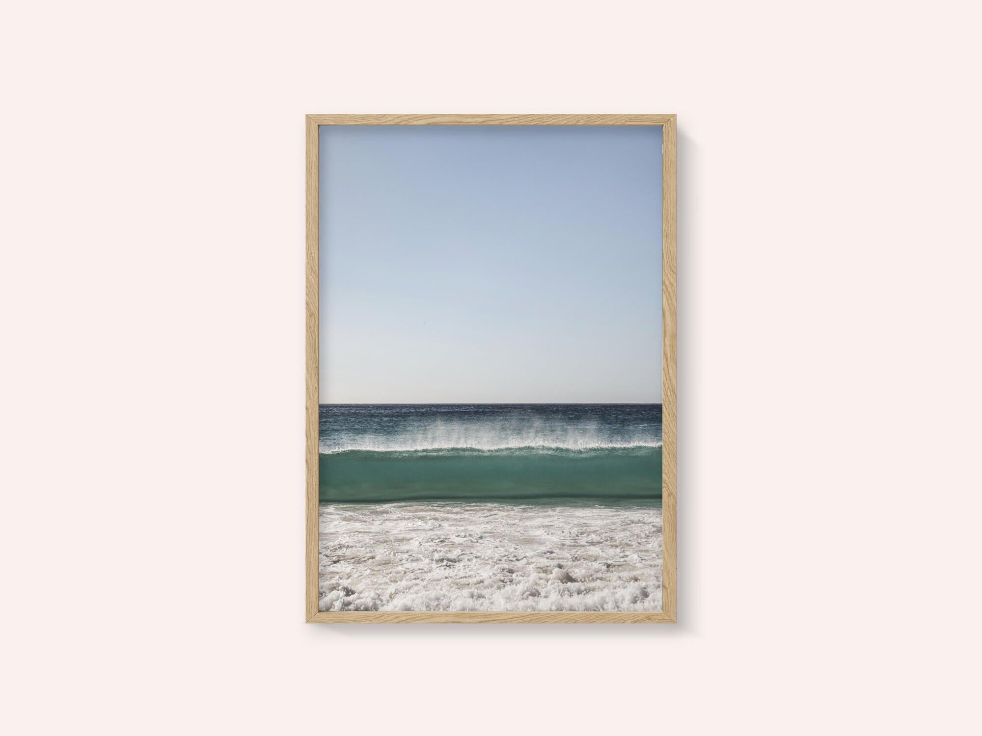 Ocean Landscape With Waves