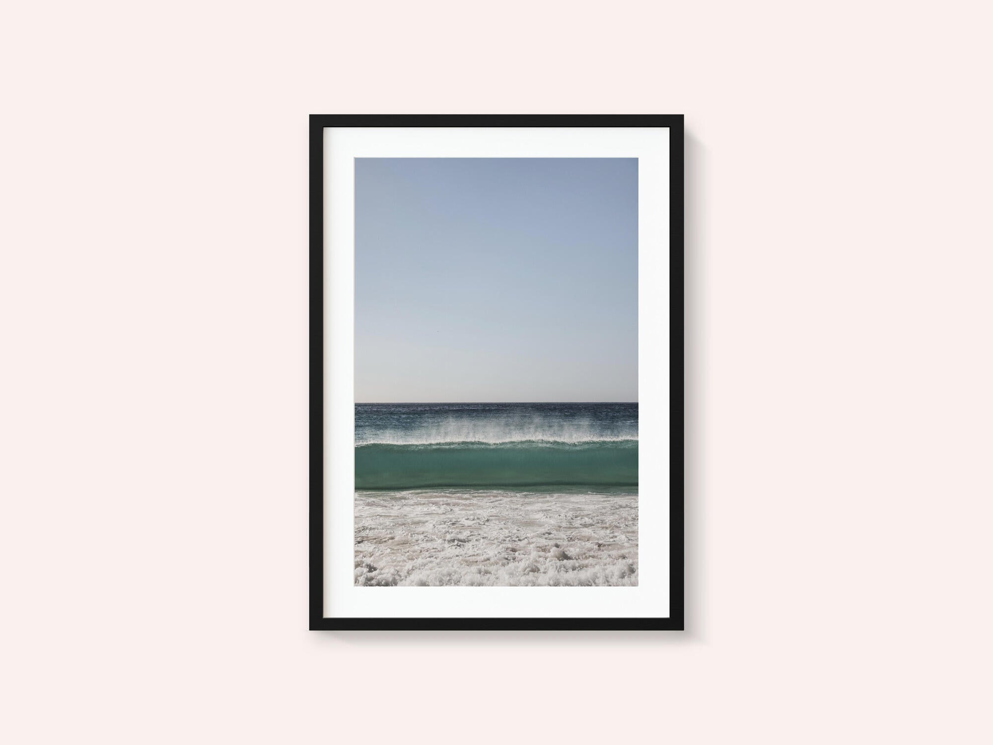 Ocean Landscape With Waves
