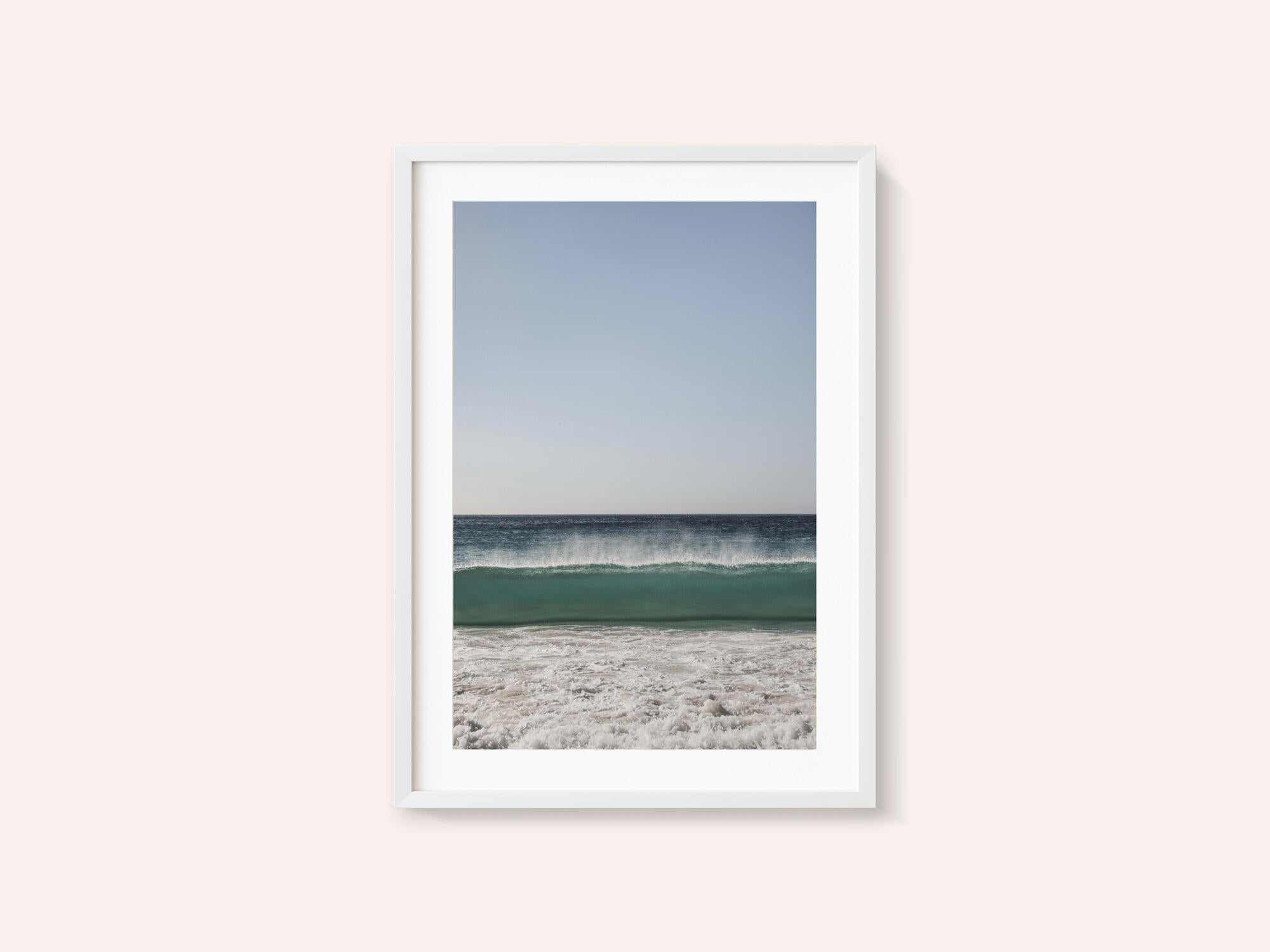 Ocean Landscape With Waves