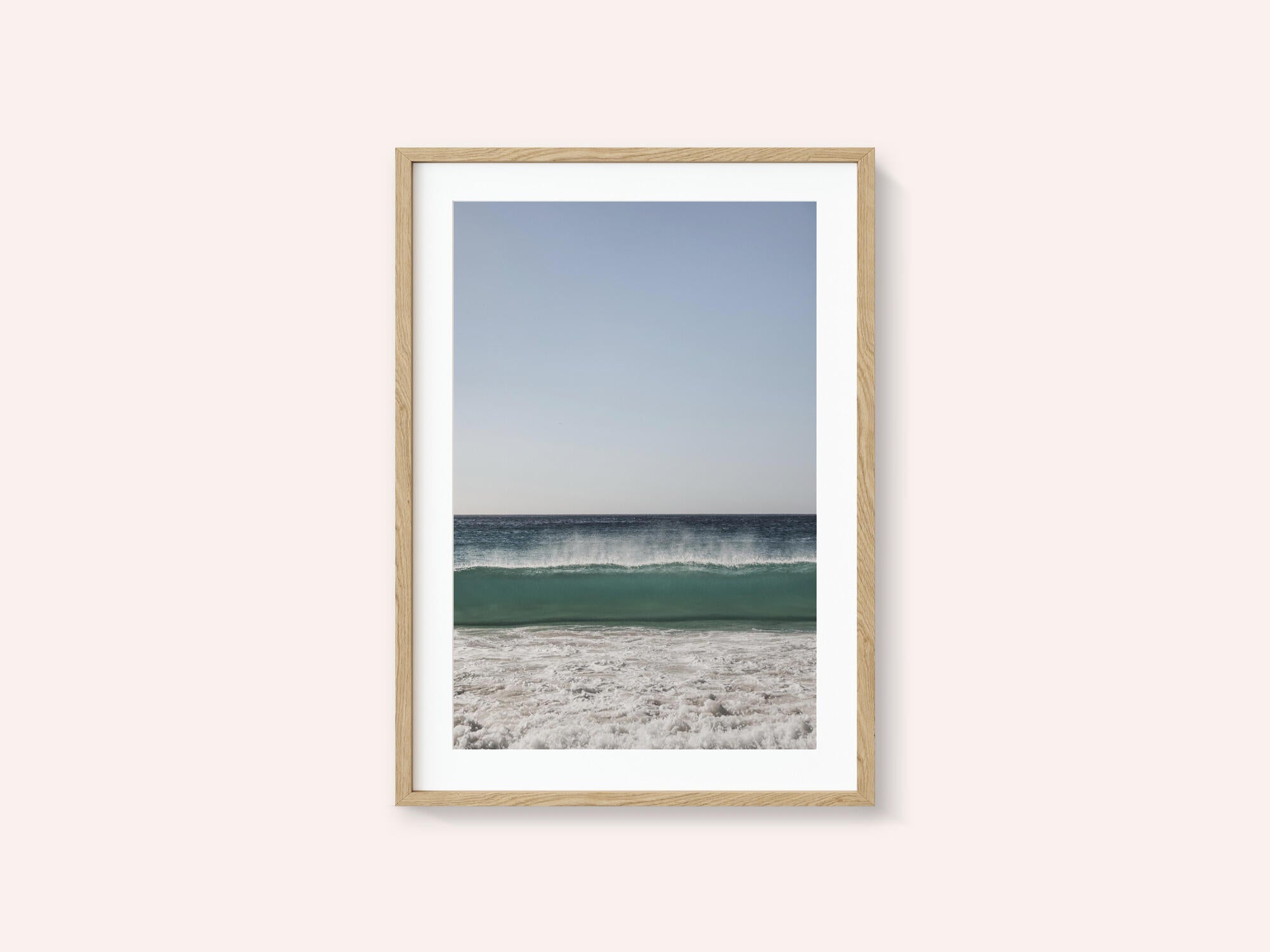 Ocean Landscape With Waves