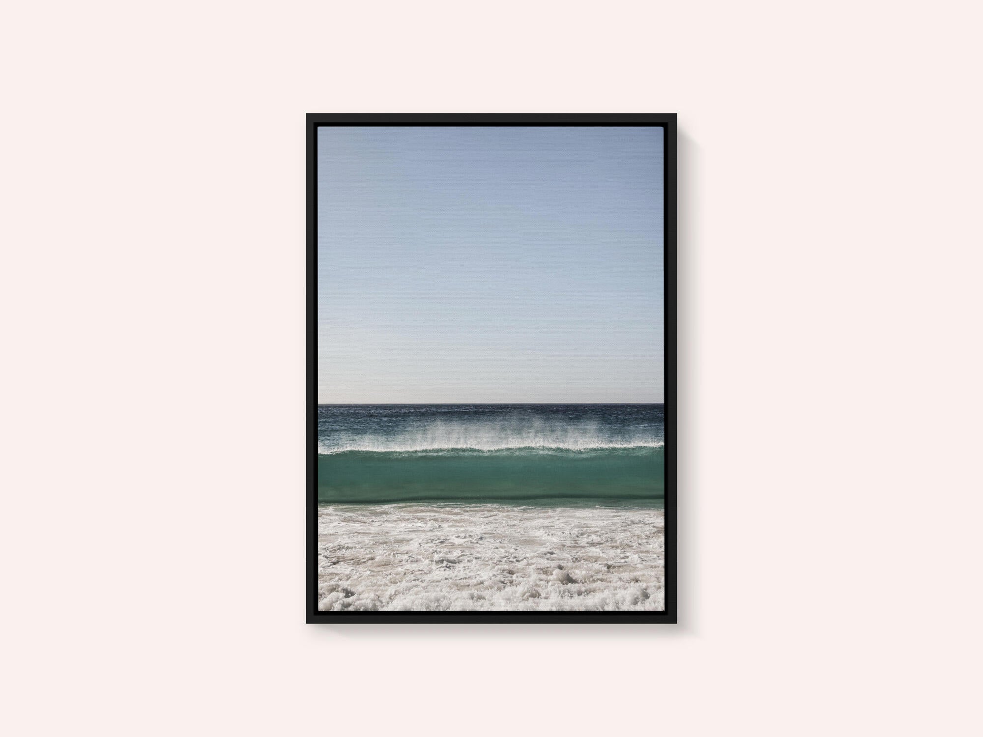 Ocean Landscape With Waves