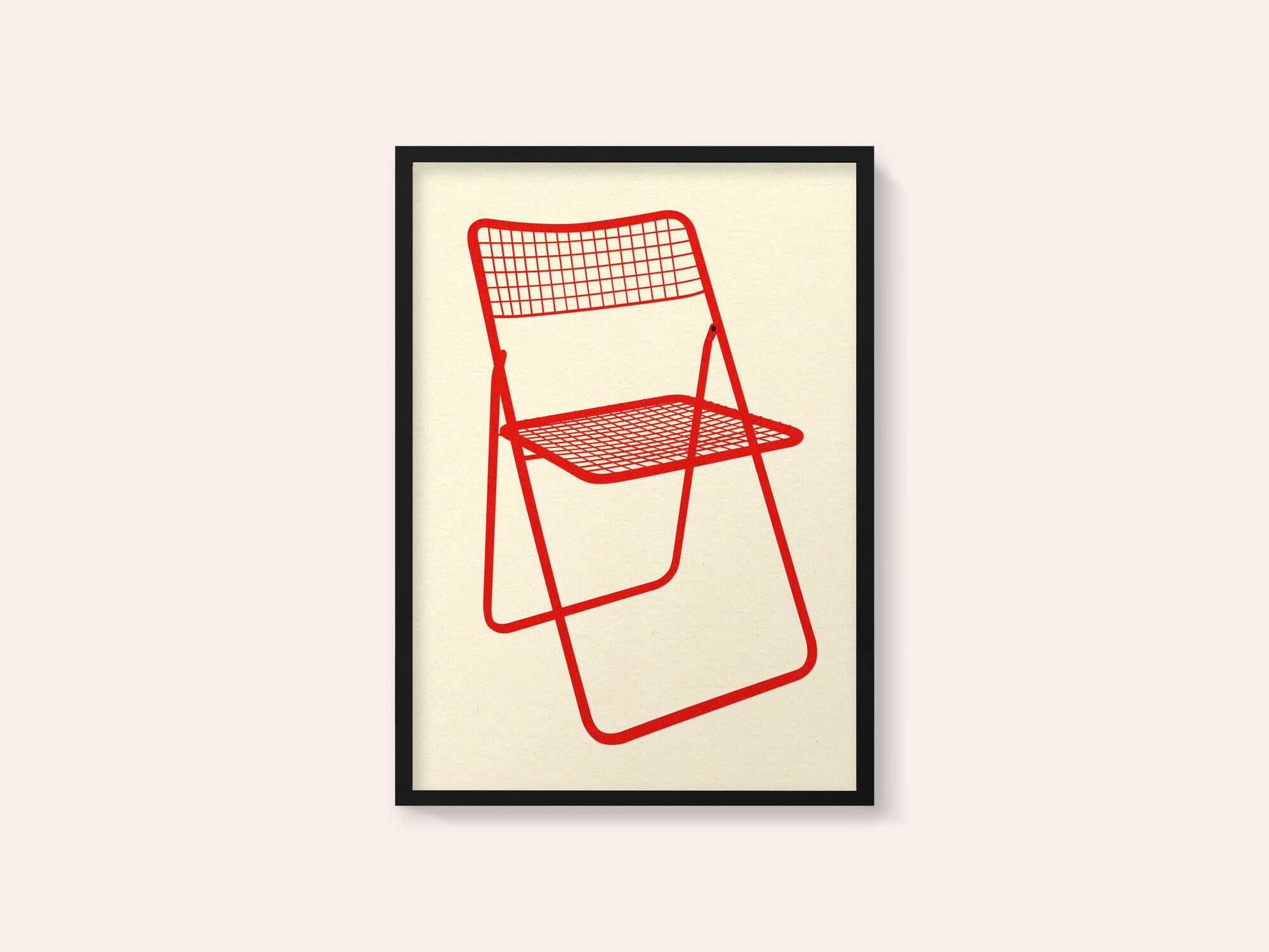 Ted Net Chair Red