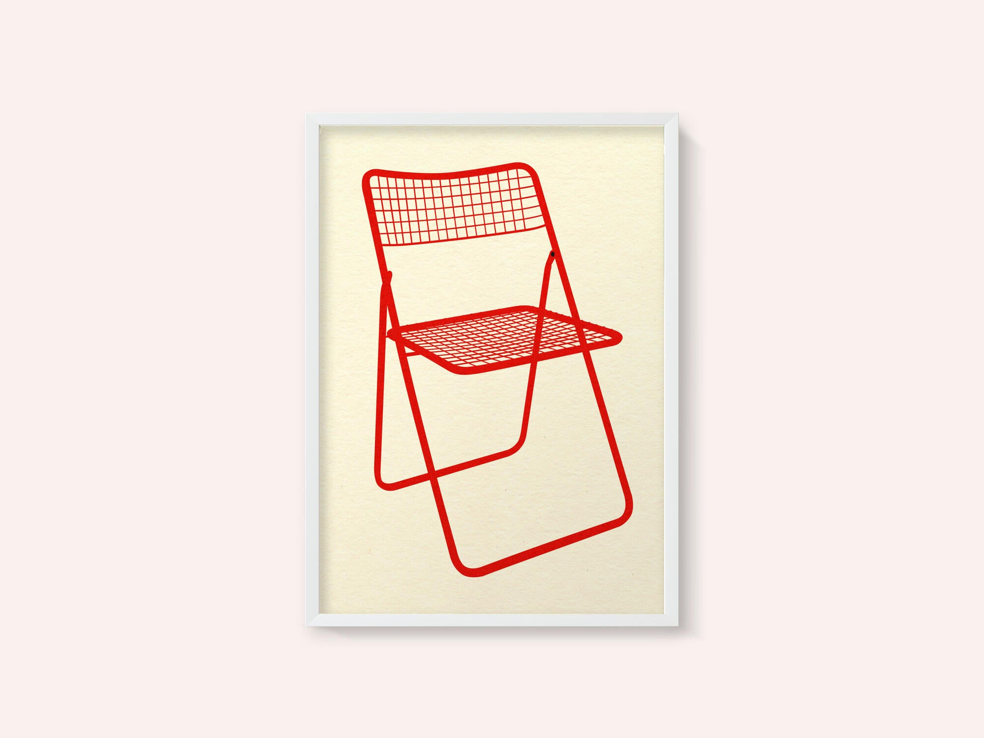 Ted Net Chair Red