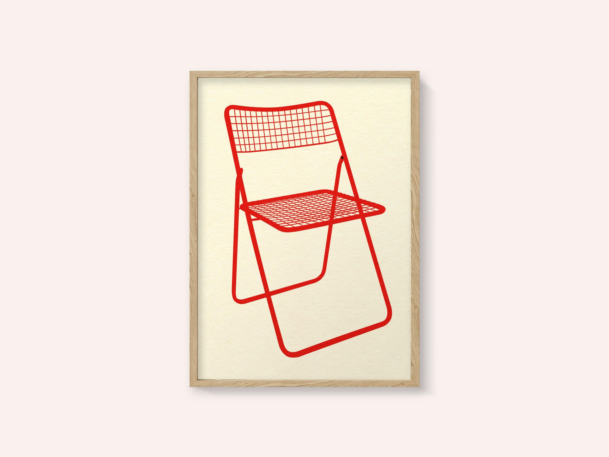 Ted Net Chair Red