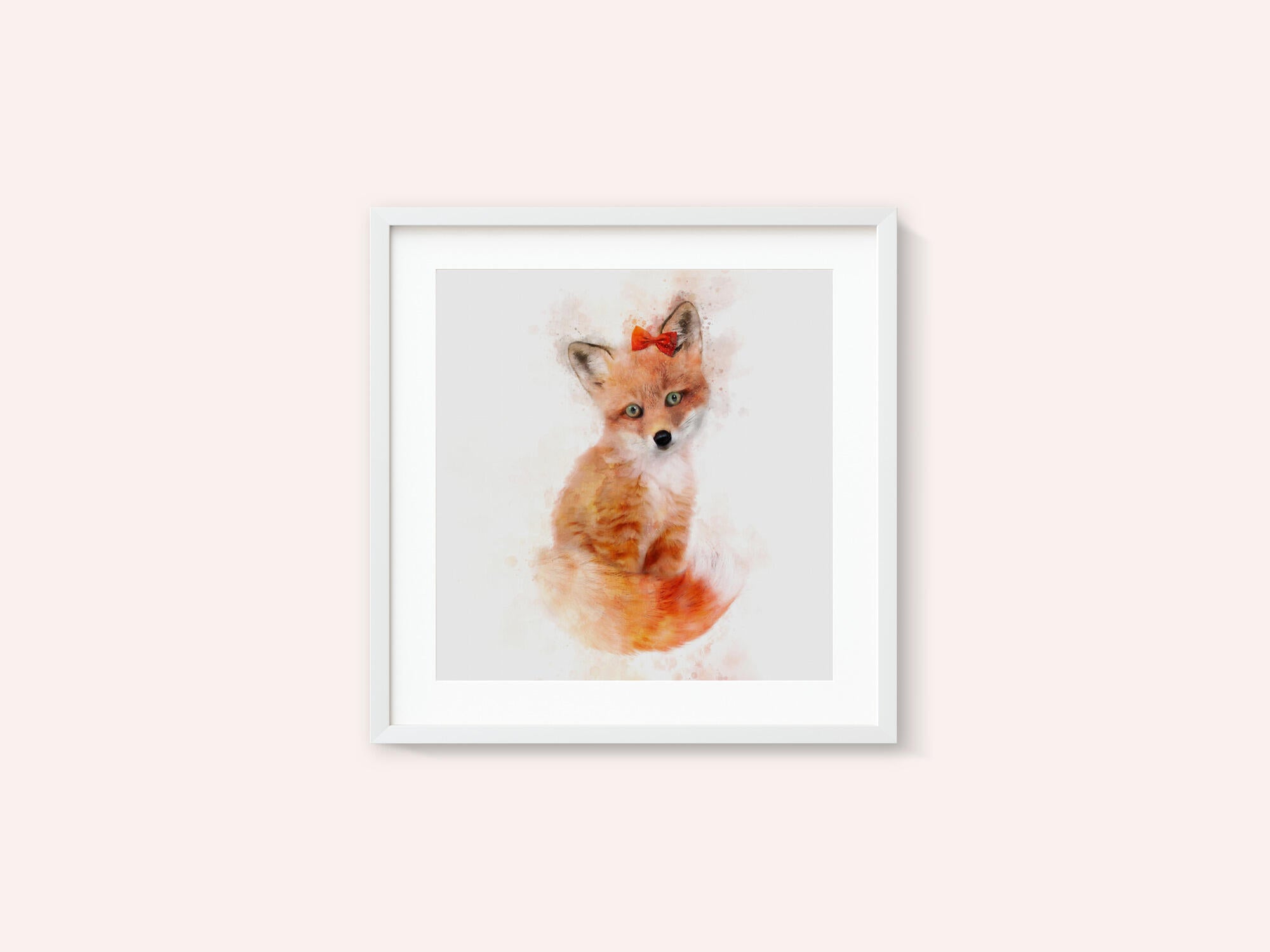 Adorable Fox Charm
