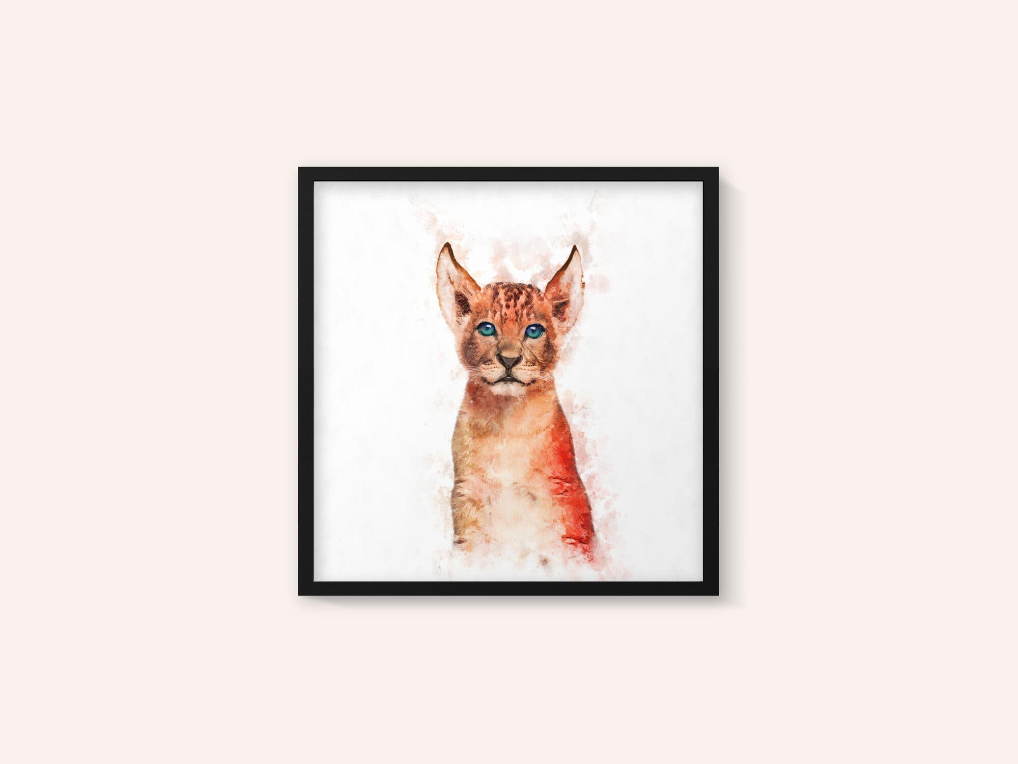 Cub's Blue Gaze