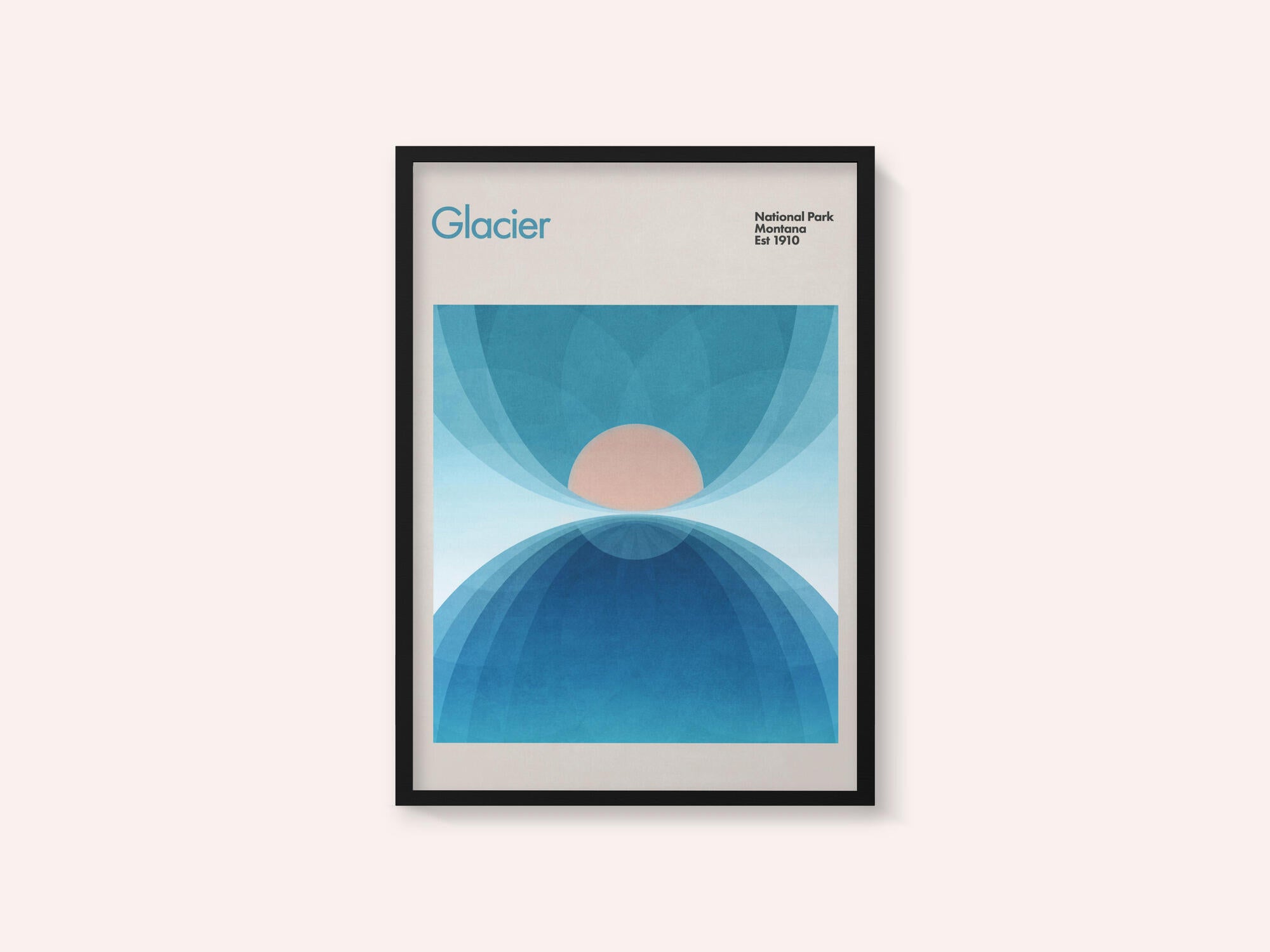 Serene Glacier View