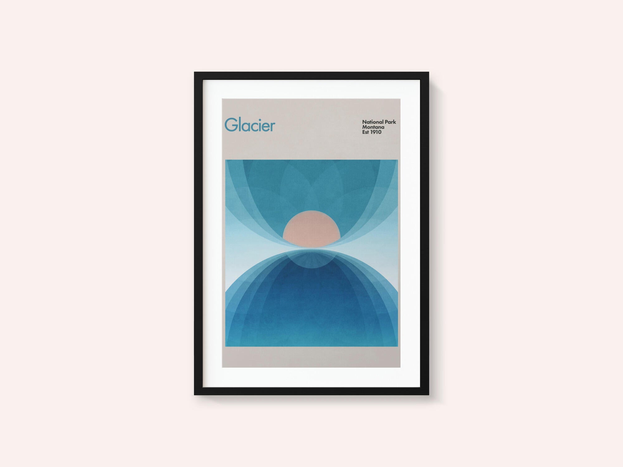 Serene Glacier View