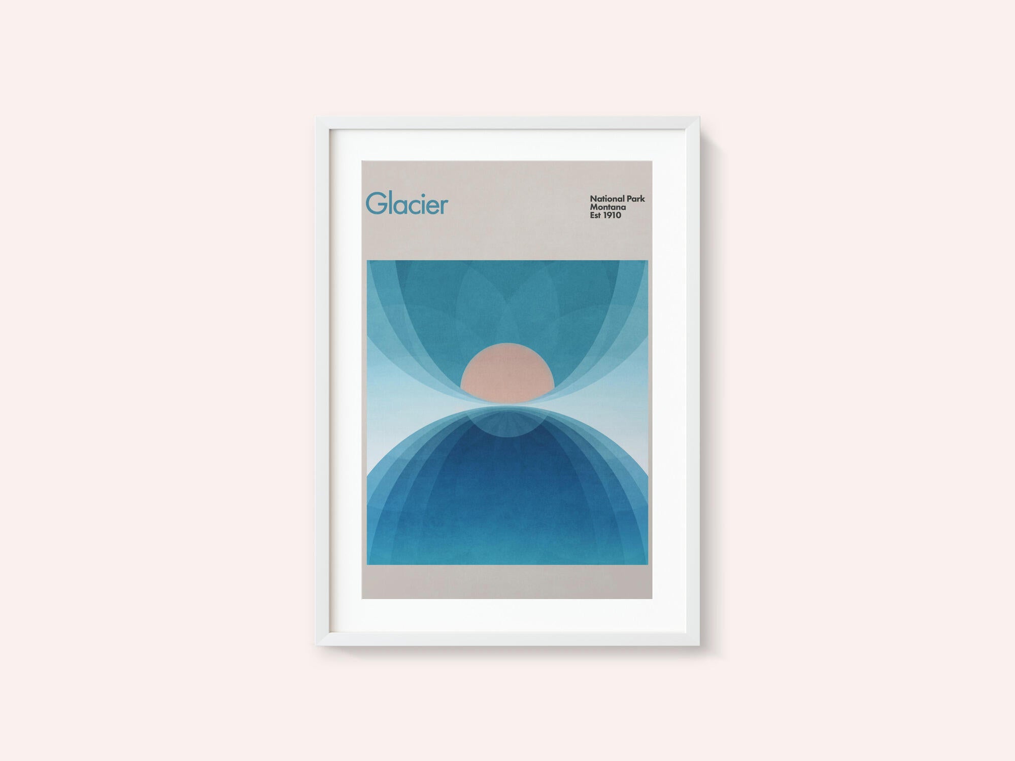 Serene Glacier View
