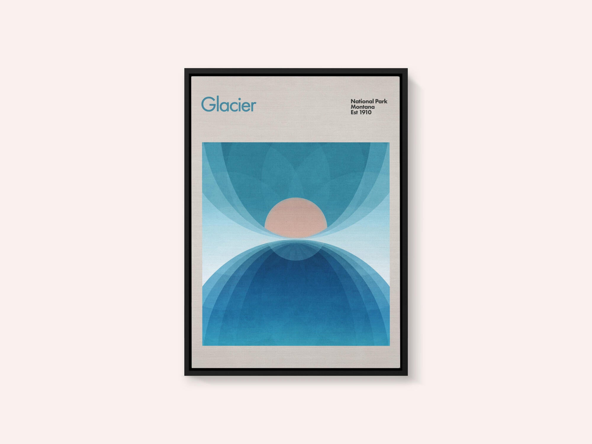 Serene Glacier View