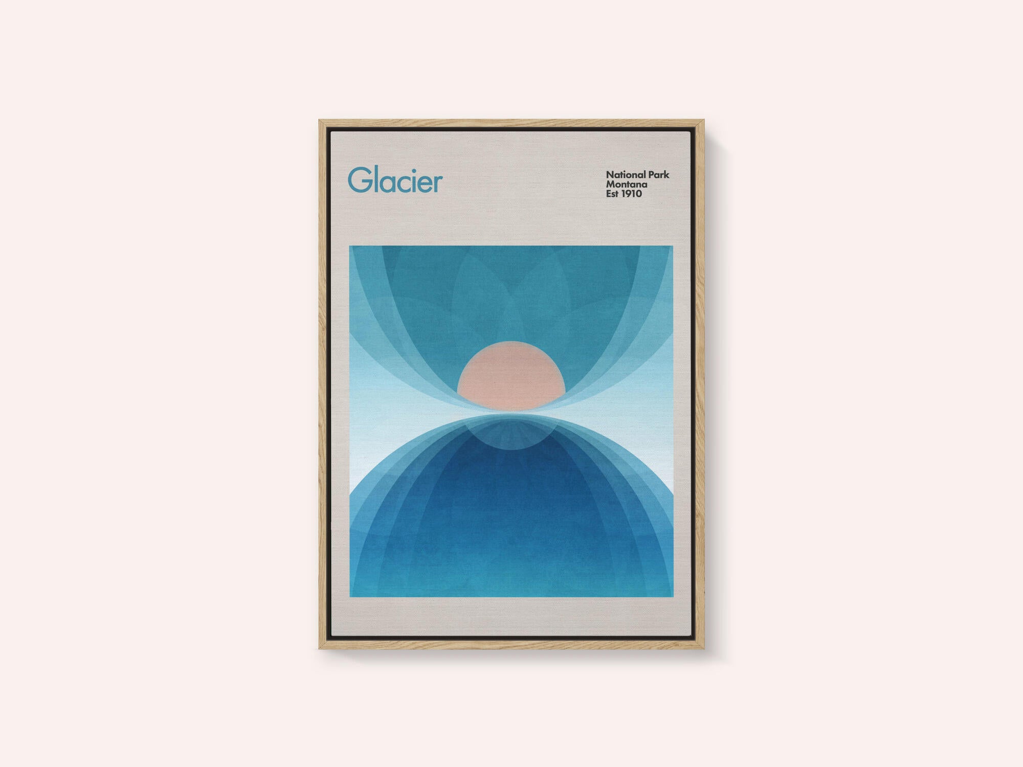 Serene Glacier View