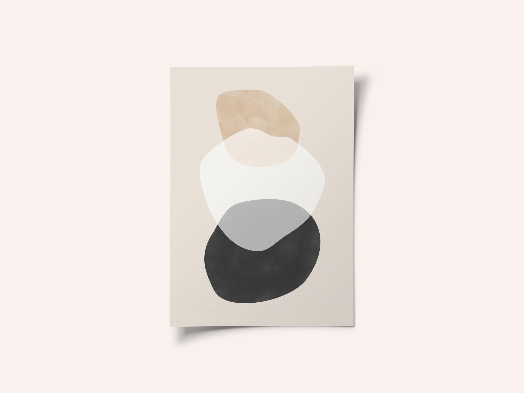 Stacked Organic Shapes