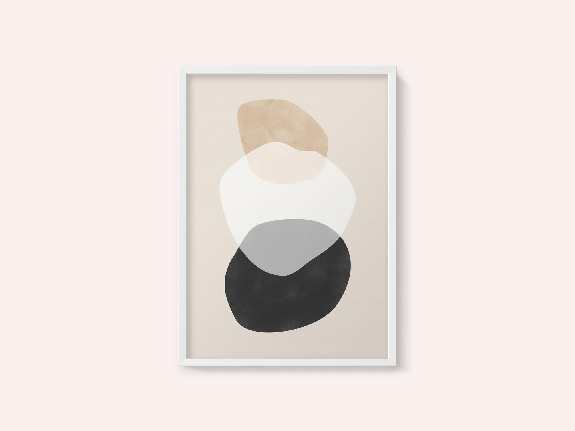 Stacked Organic Shapes