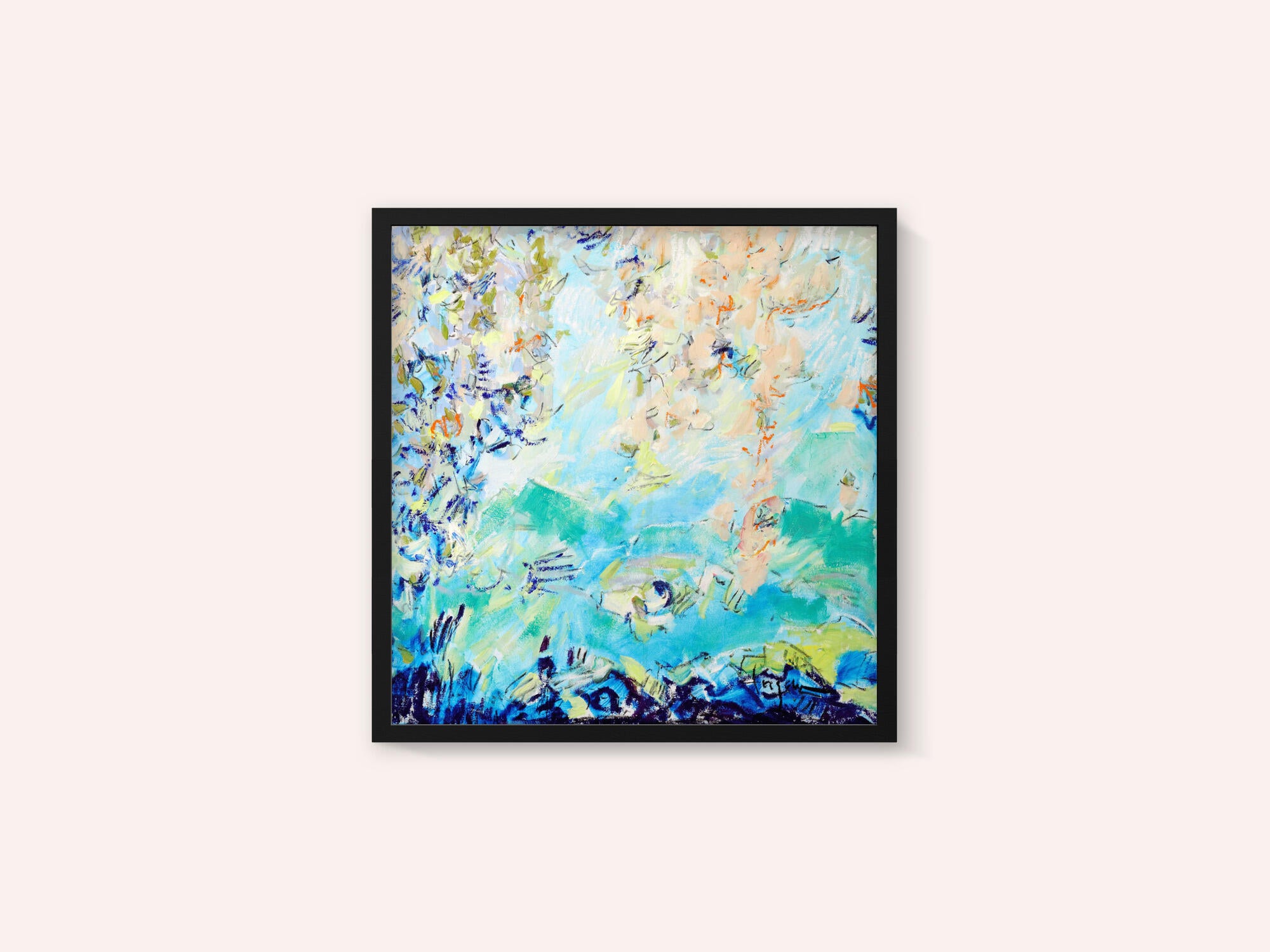 Expressionist Colorful Abstract