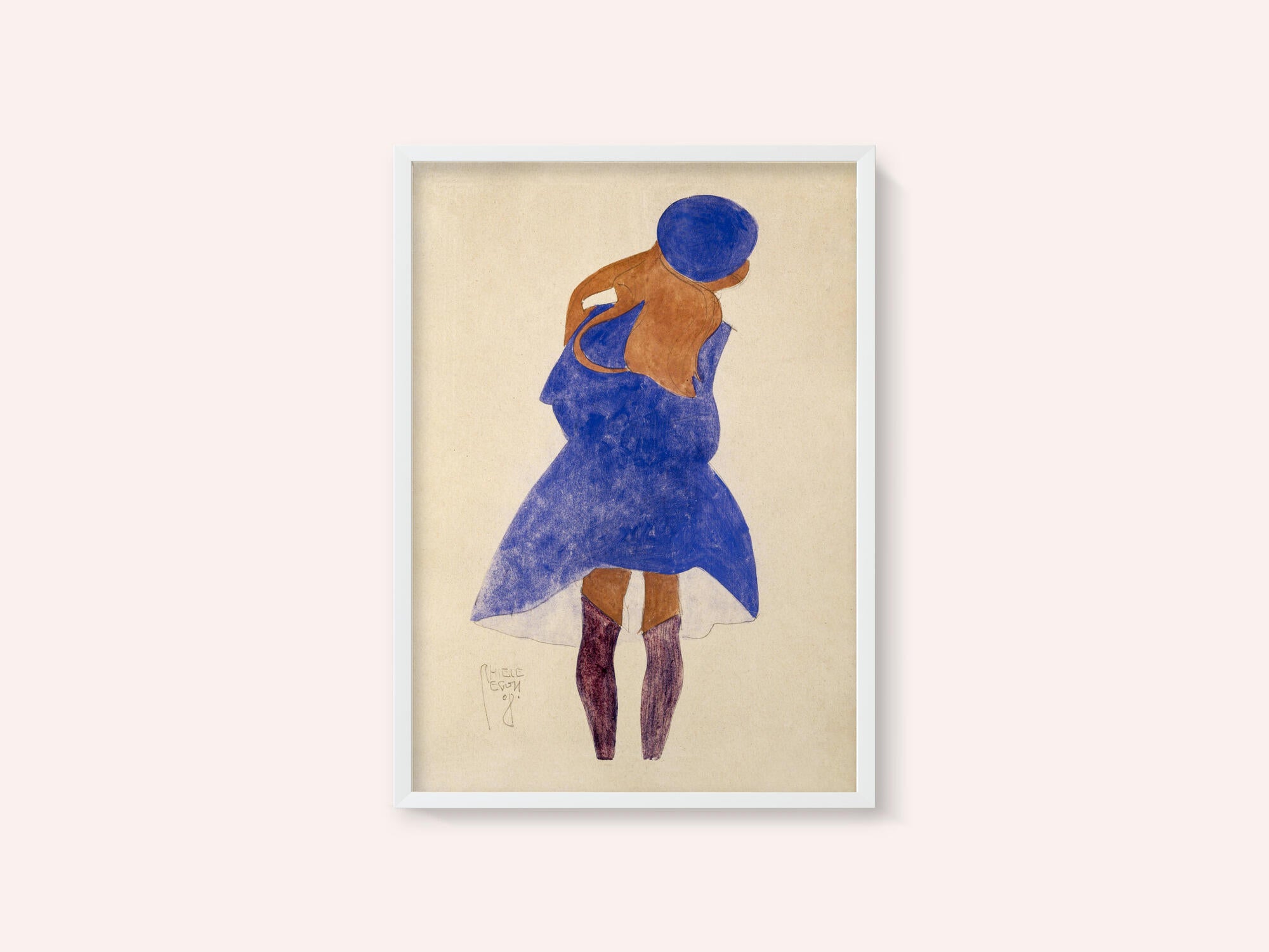 Standing Girl, Back View 1908