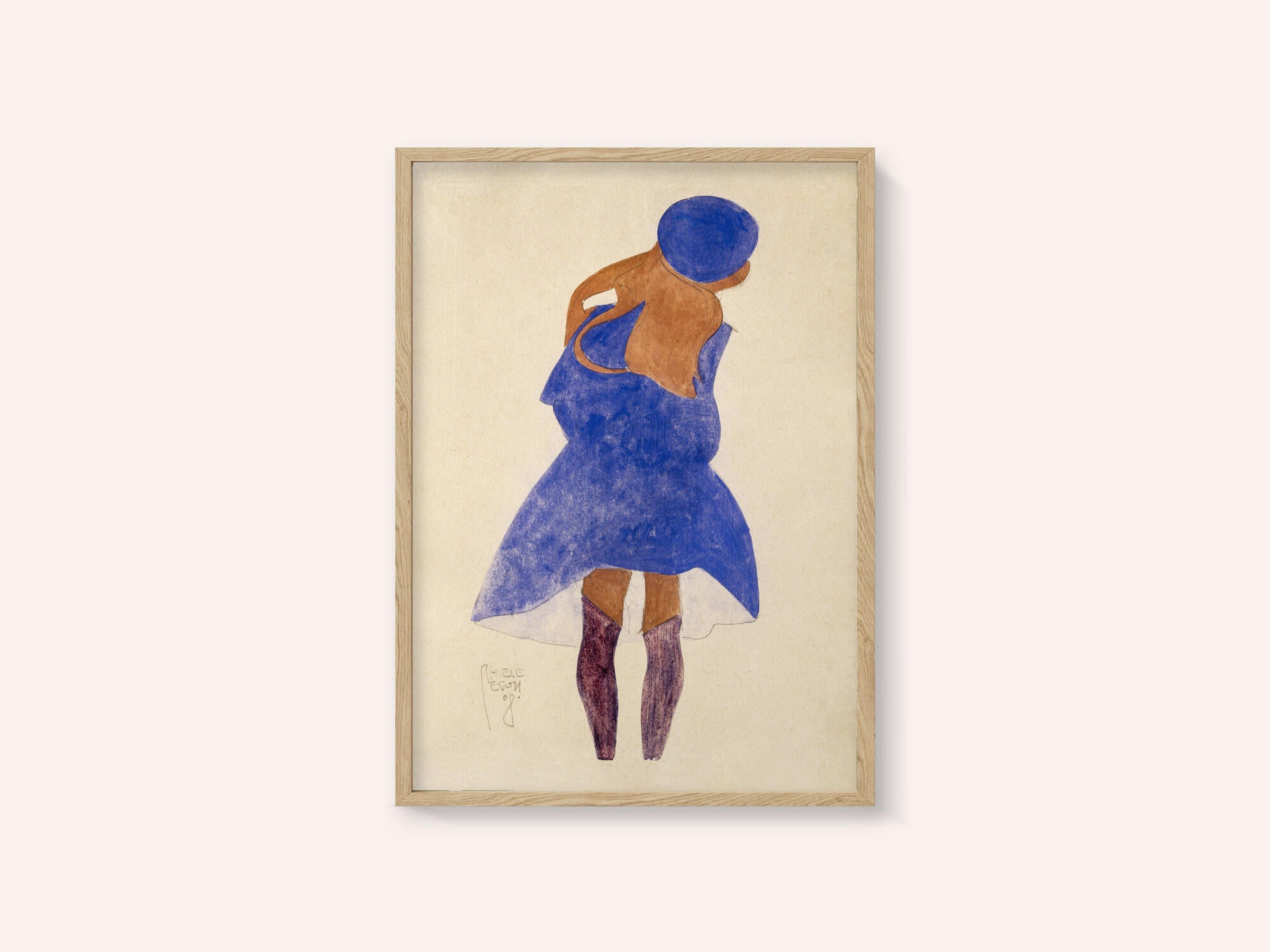Standing Girl, Back View 1908