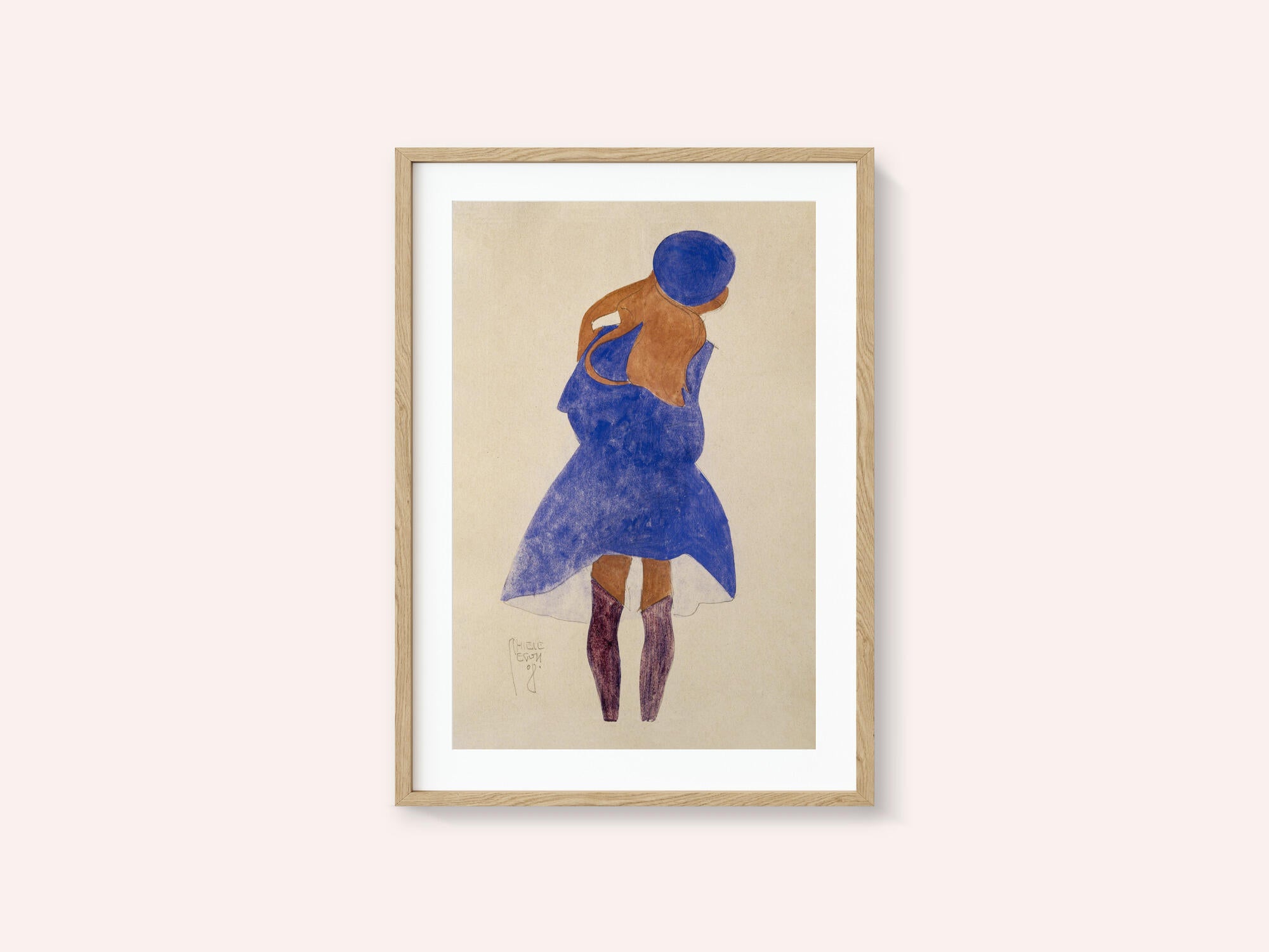 Standing Girl, Back View 1908