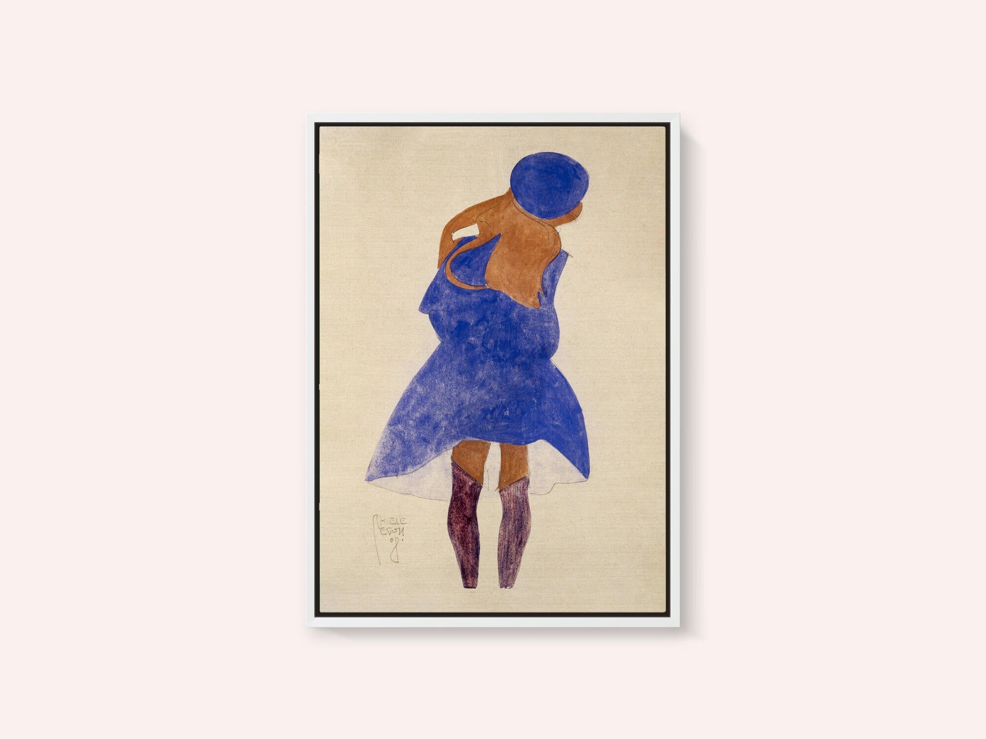 Standing Girl, Back View 1908