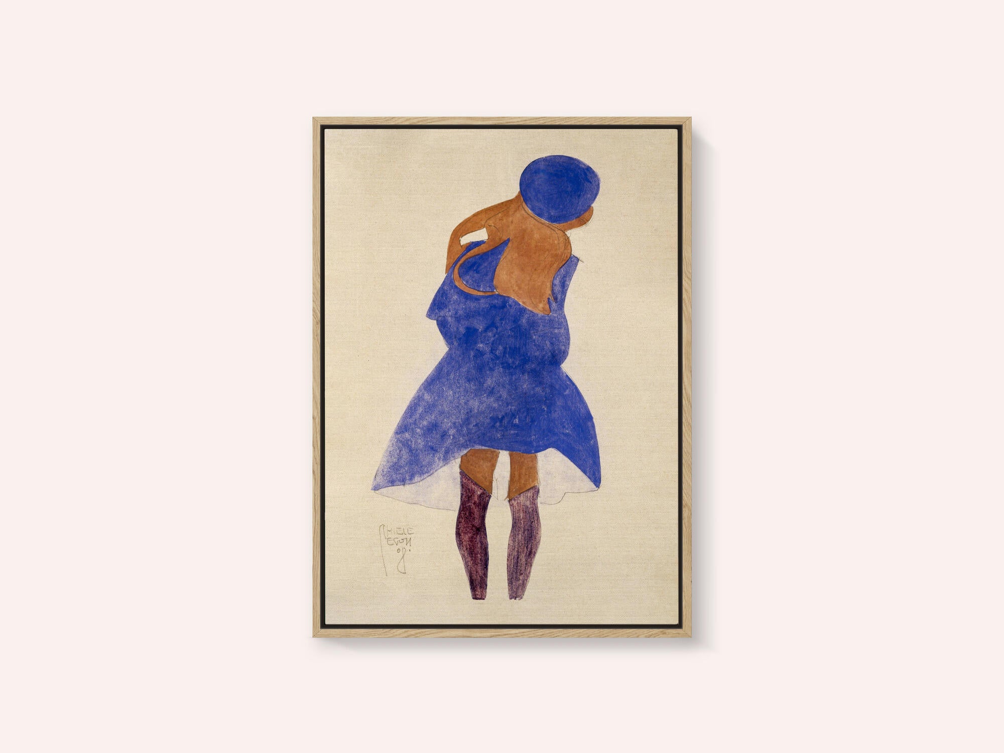 Standing Girl, Back View 1908