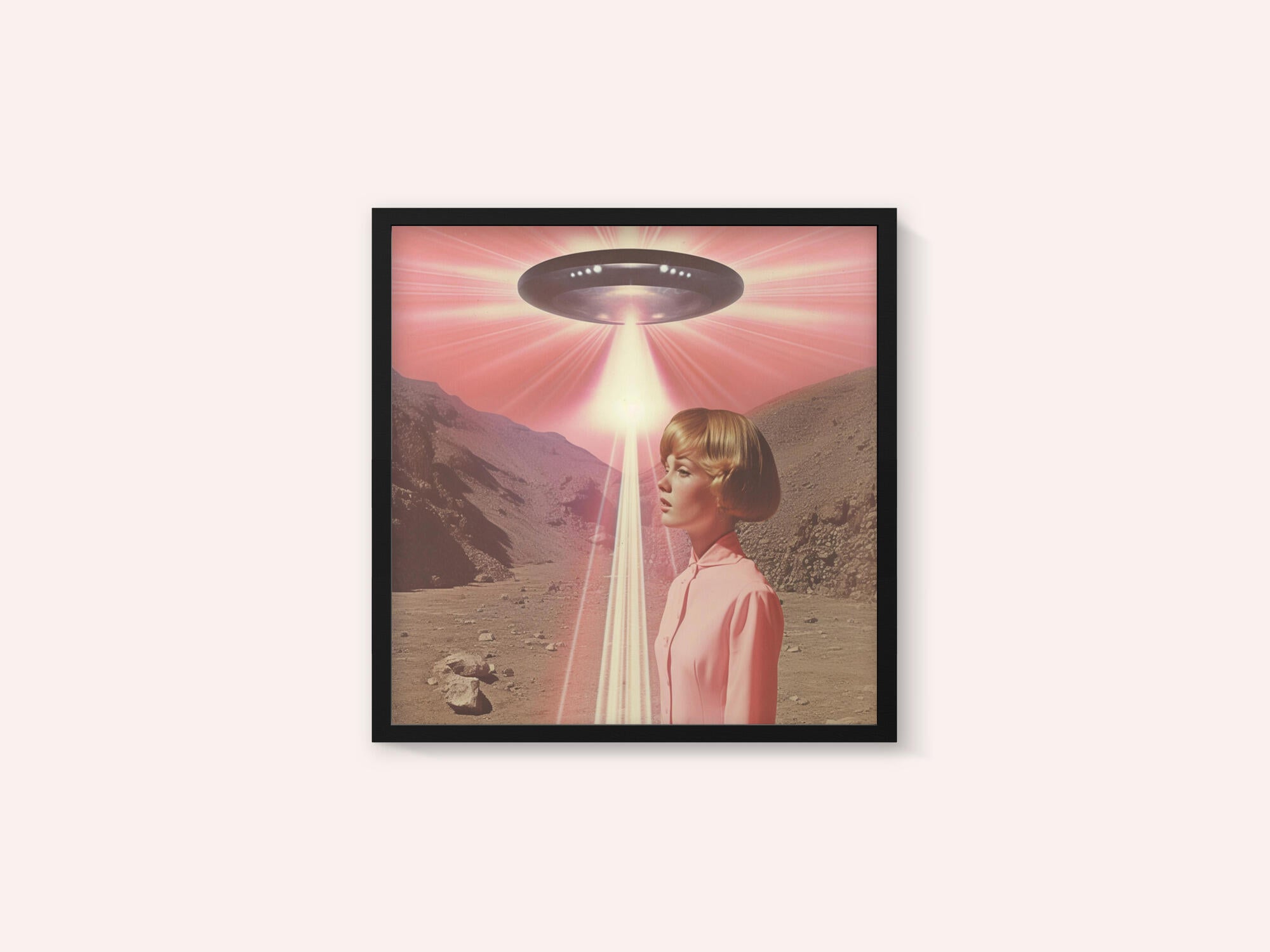 A Woman with Cosmic Elements