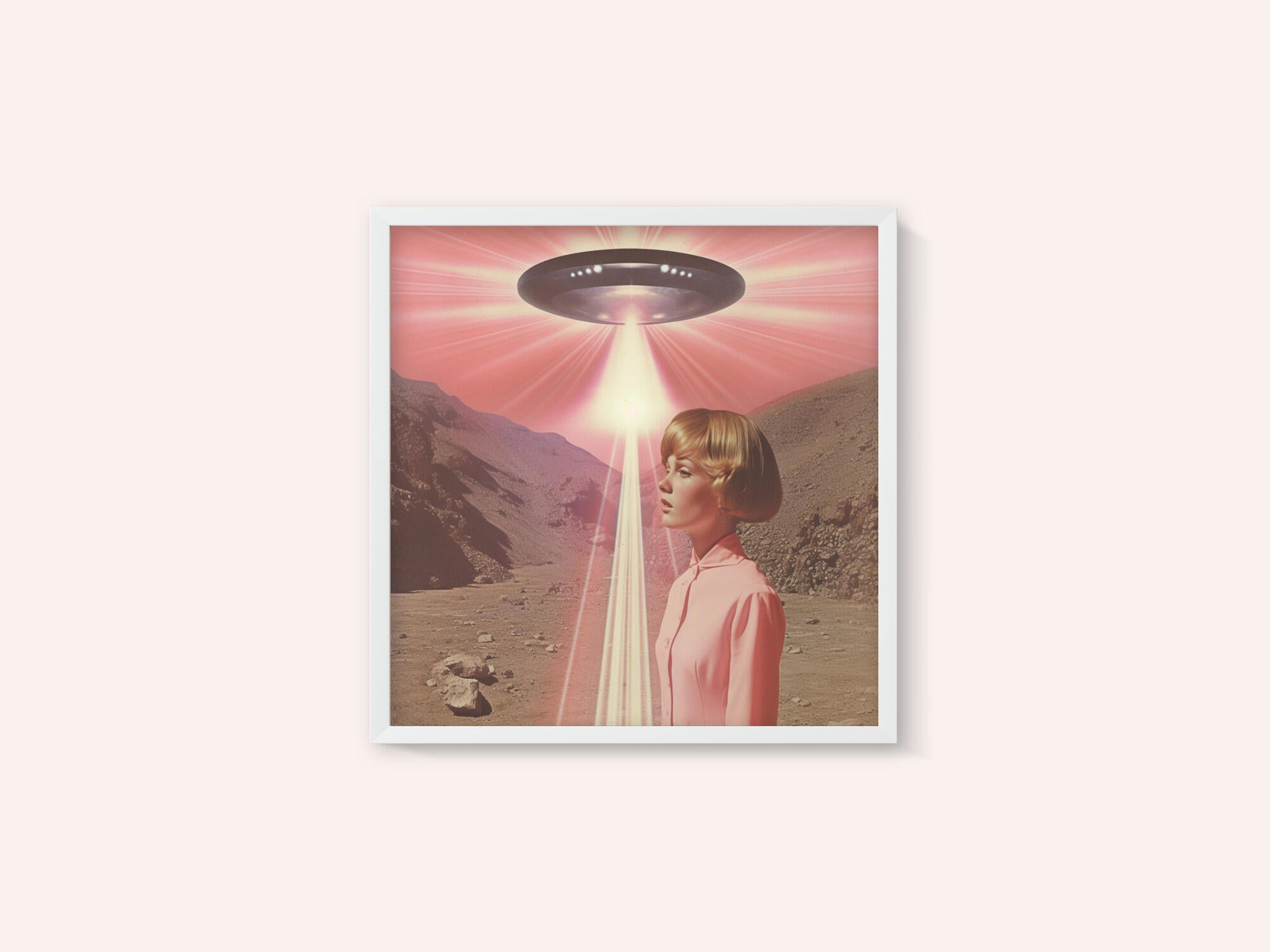 A Woman with Cosmic Elements