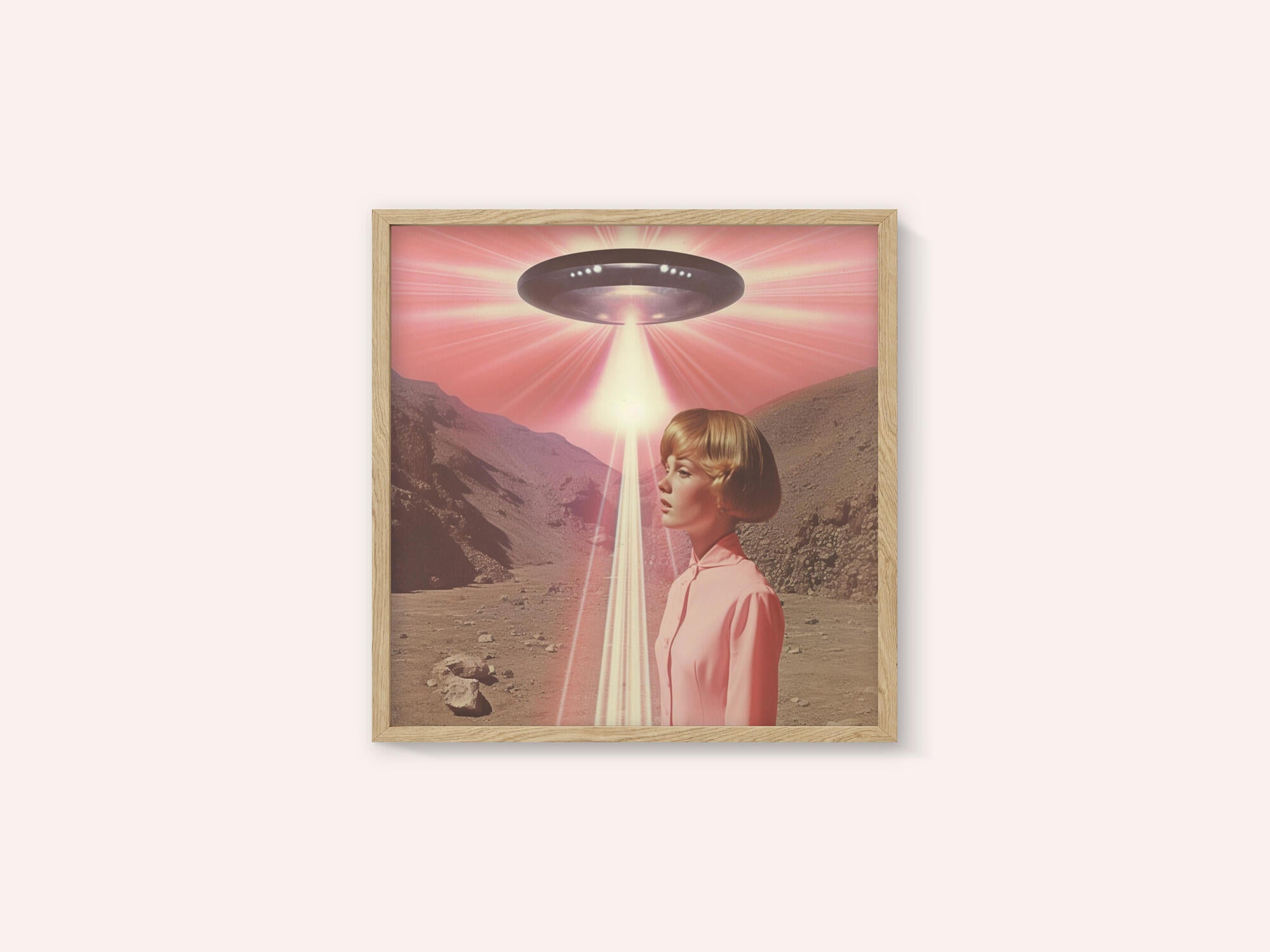 A Woman with Cosmic Elements