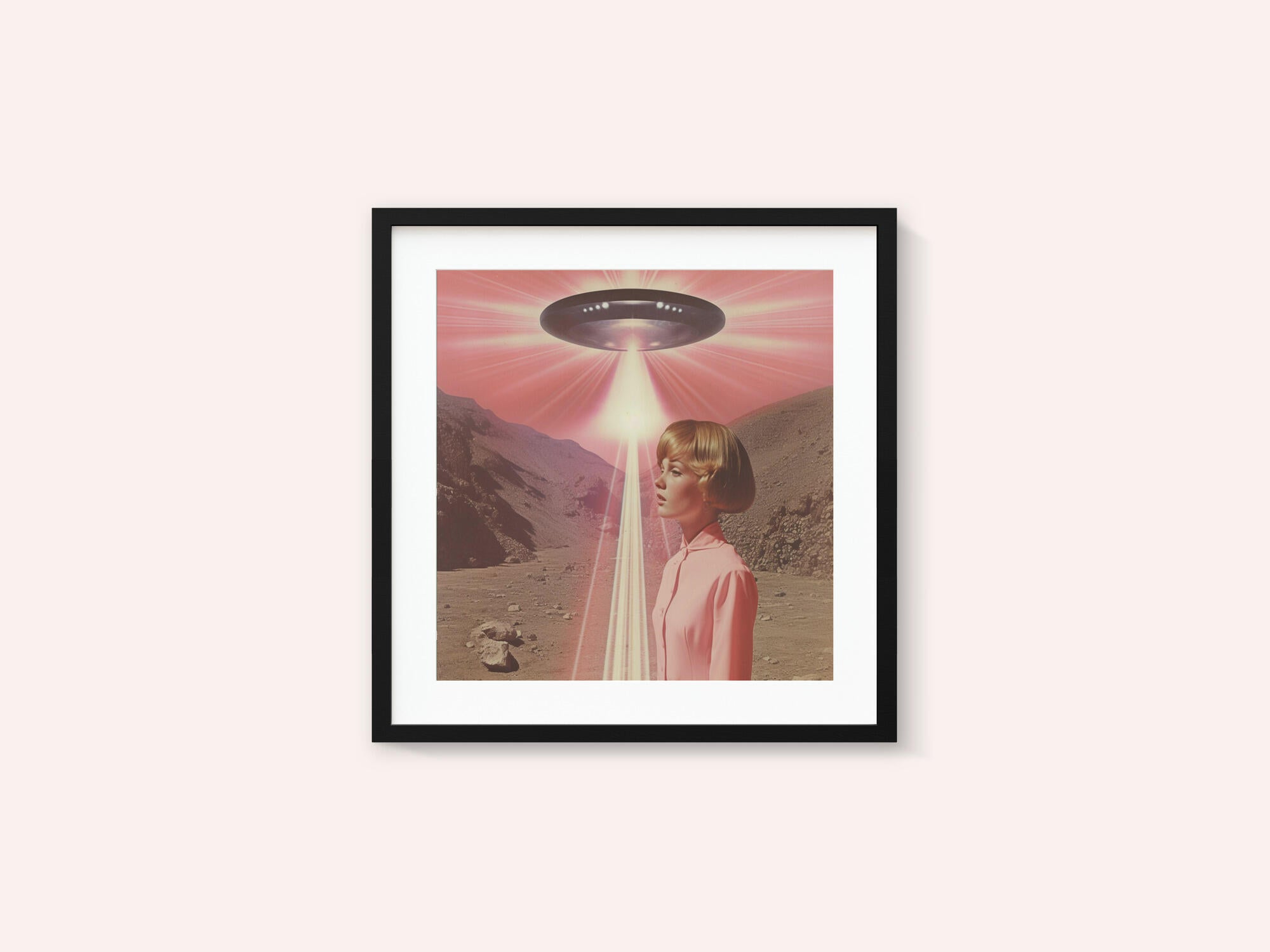 A Woman with Cosmic Elements