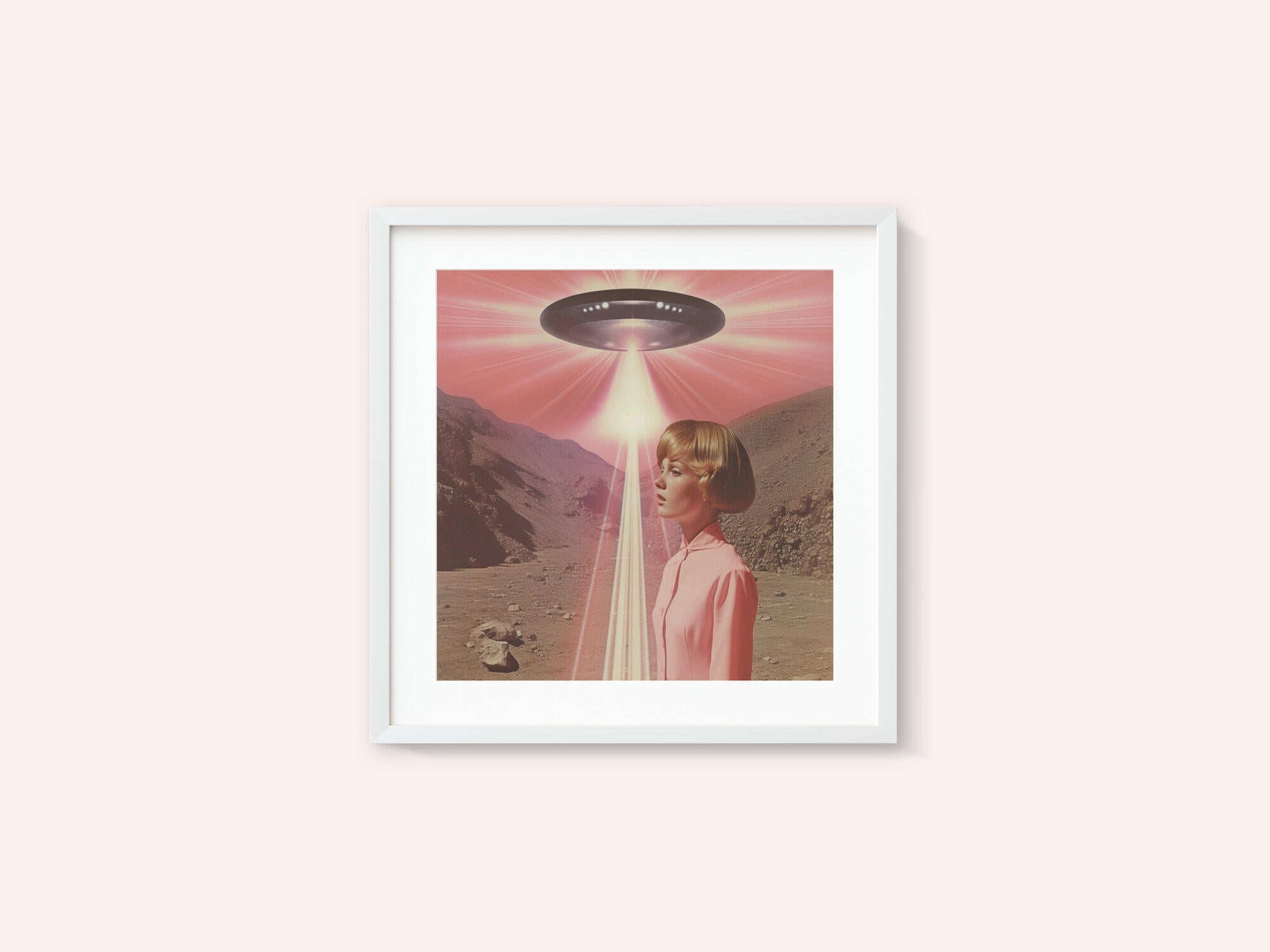 A Woman with Cosmic Elements