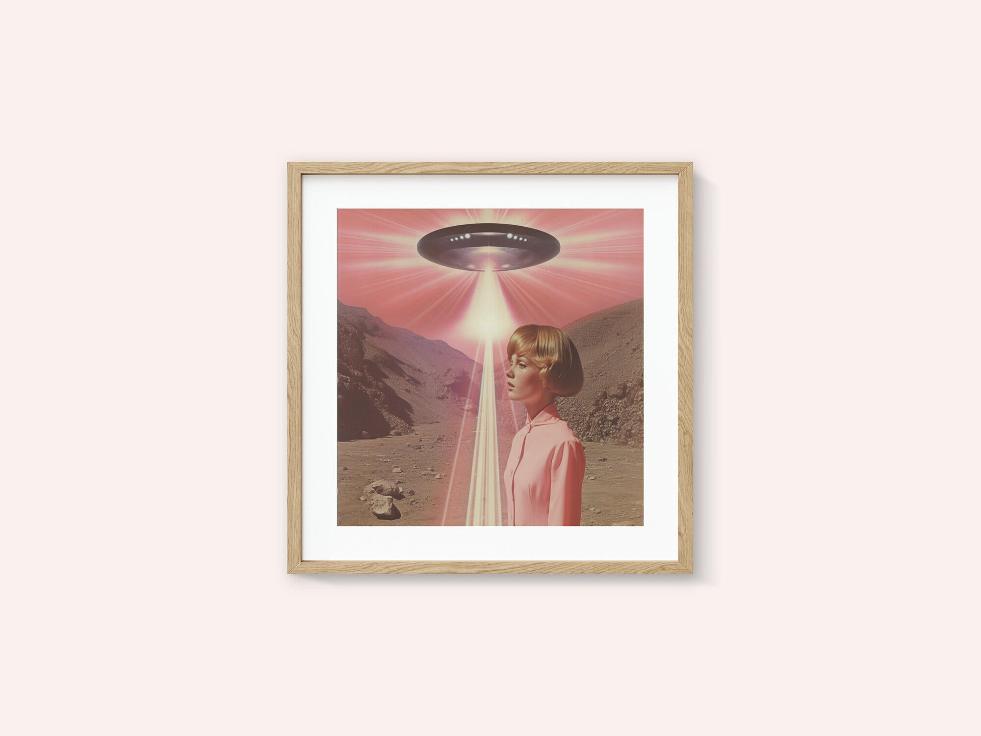 A Woman with Cosmic Elements